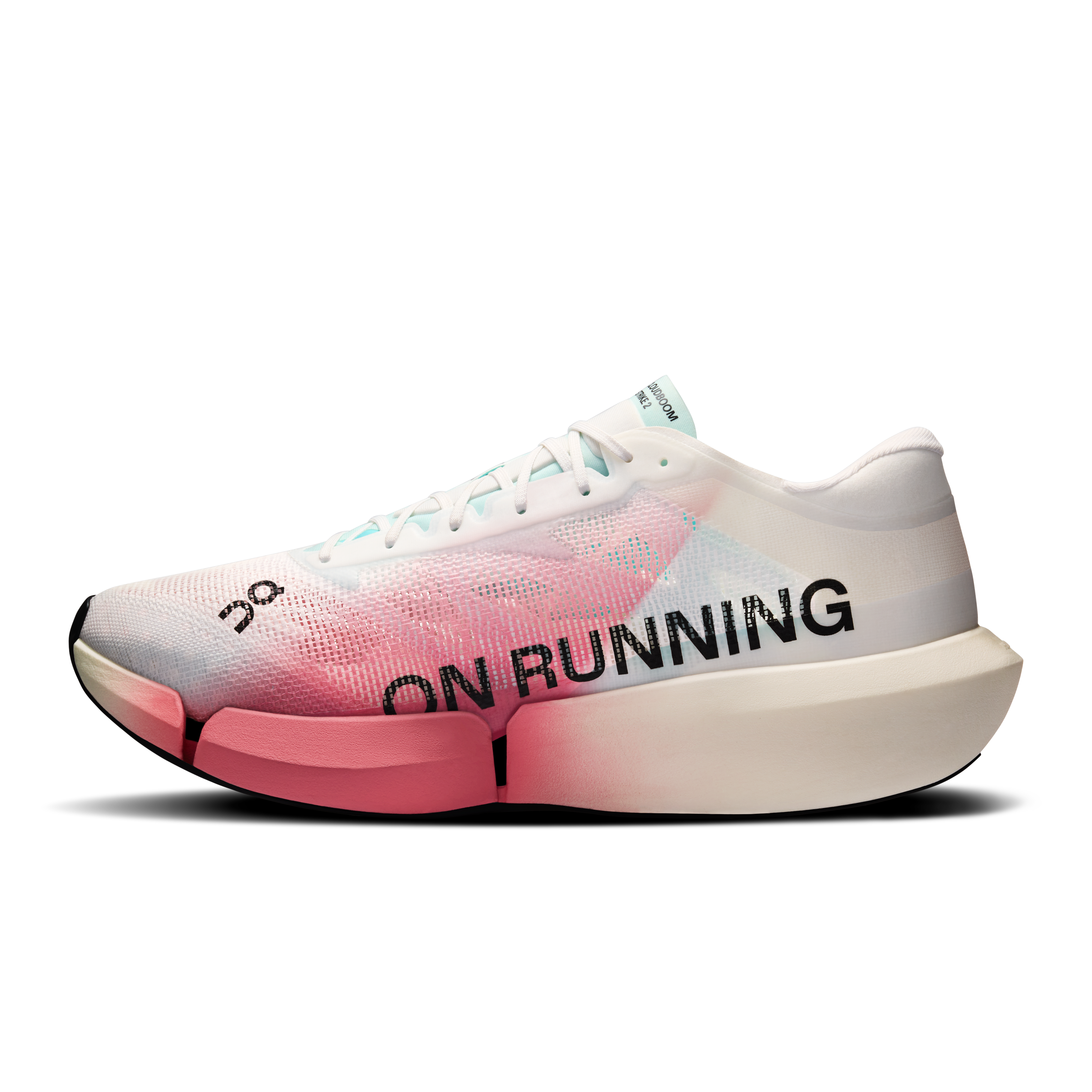 On Cloudboom Strike 2 White & Camellia Unisexe – Marathons, semi-marathons, vitesse Chaussures