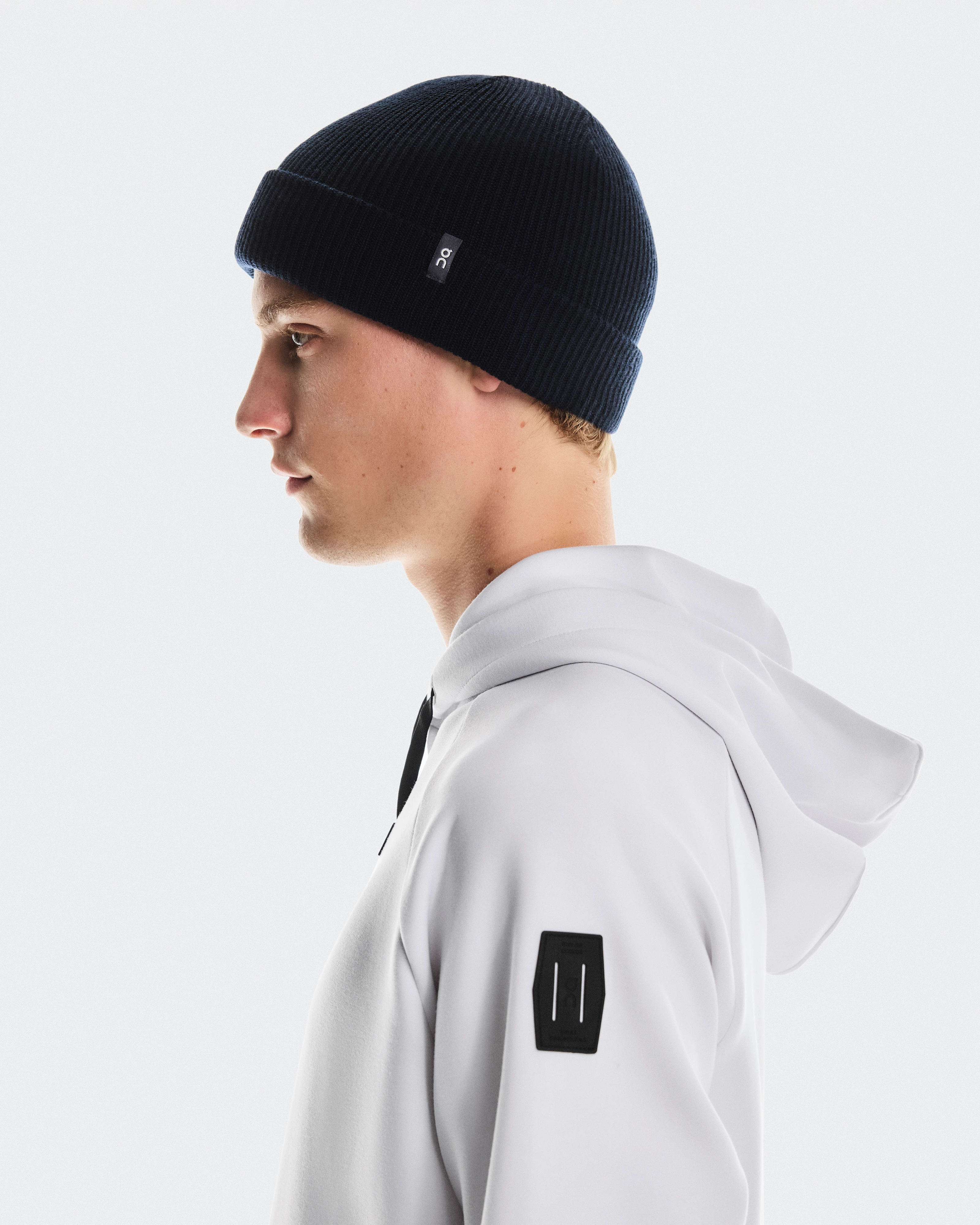 On Merino Beanie Midnight Unisexe Chapeaux