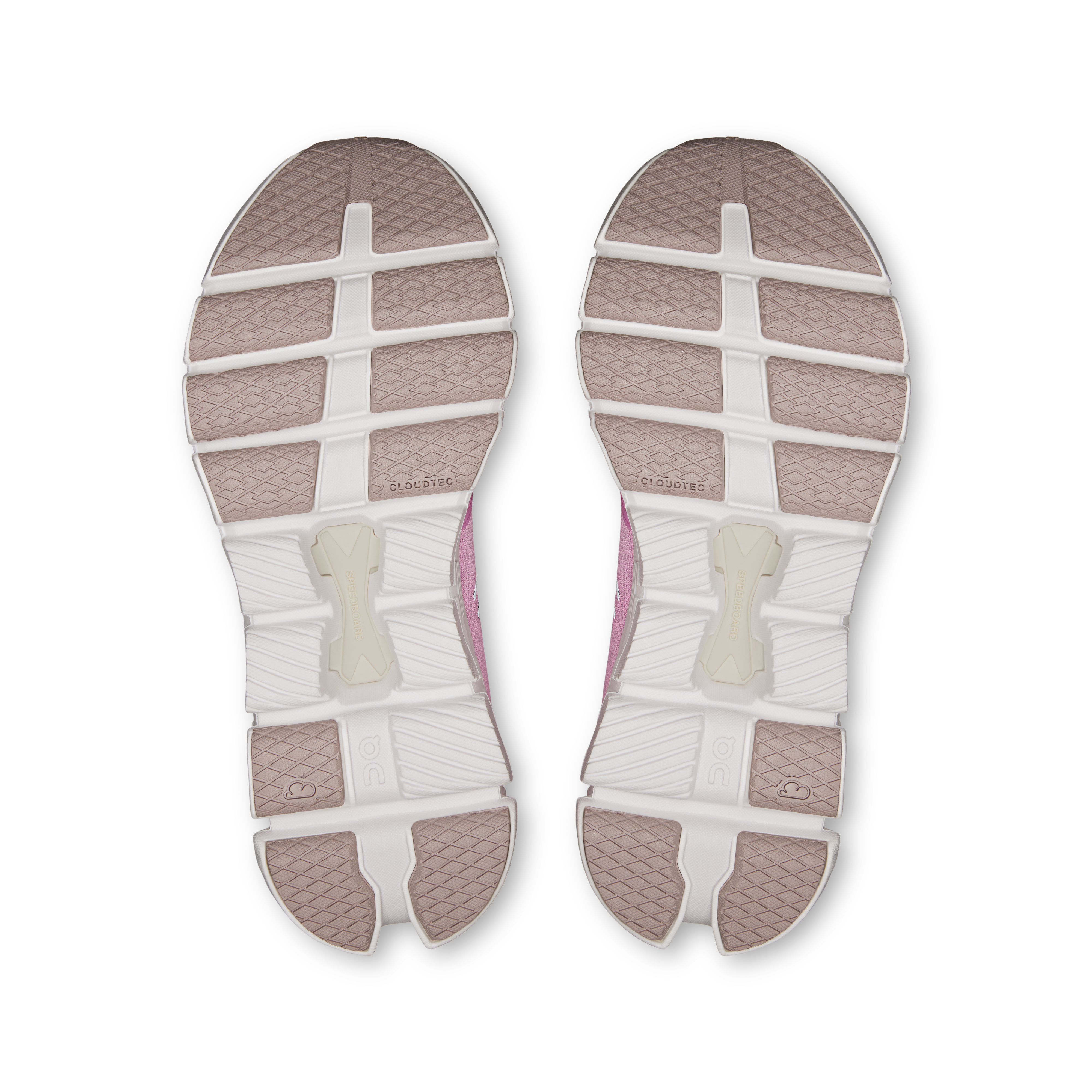 On Cloud X 4 Petal & Sand Femme training_shoes Chaussures