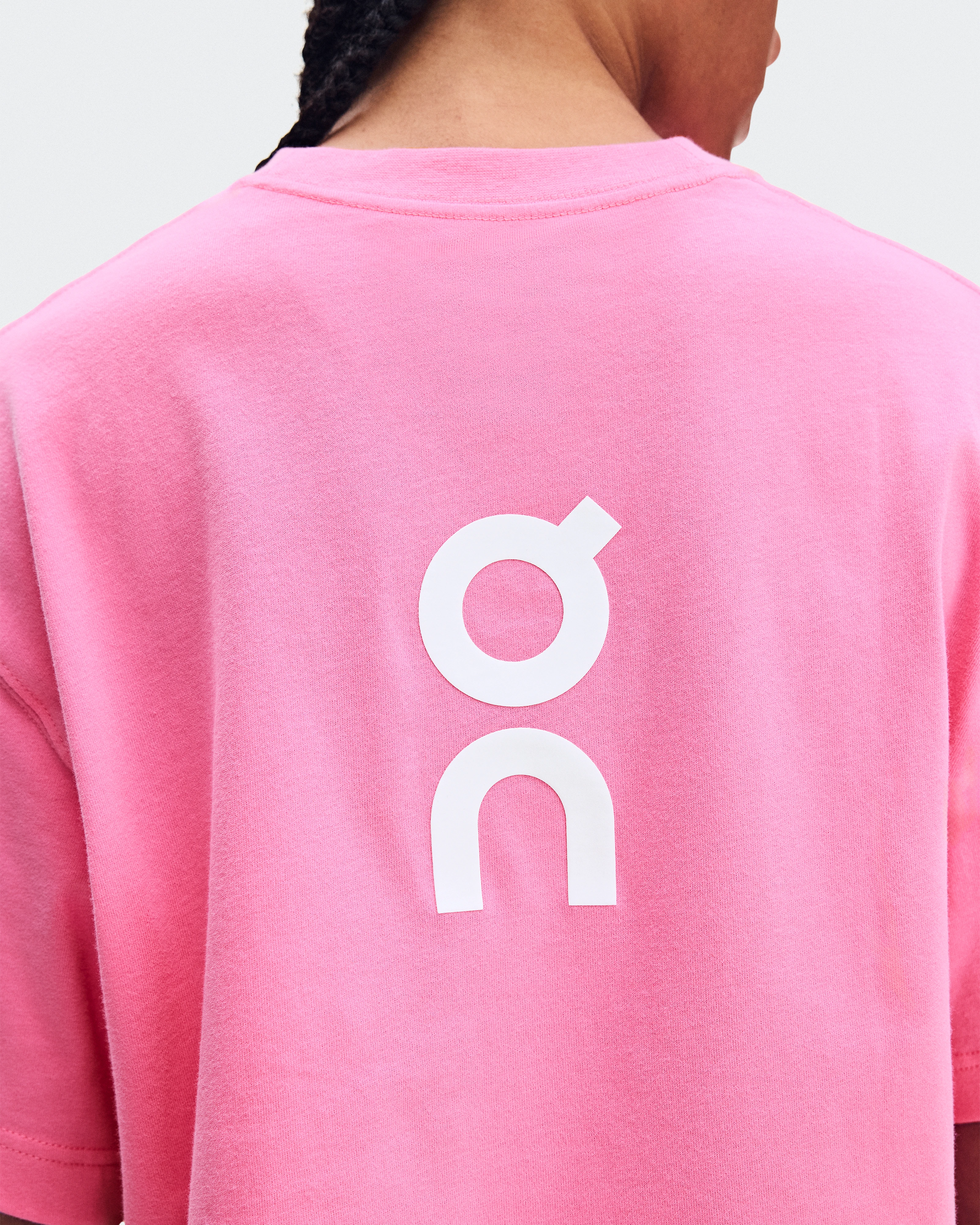 On Club Boxy-T Bubblegum Femme Hauts et t-shirts