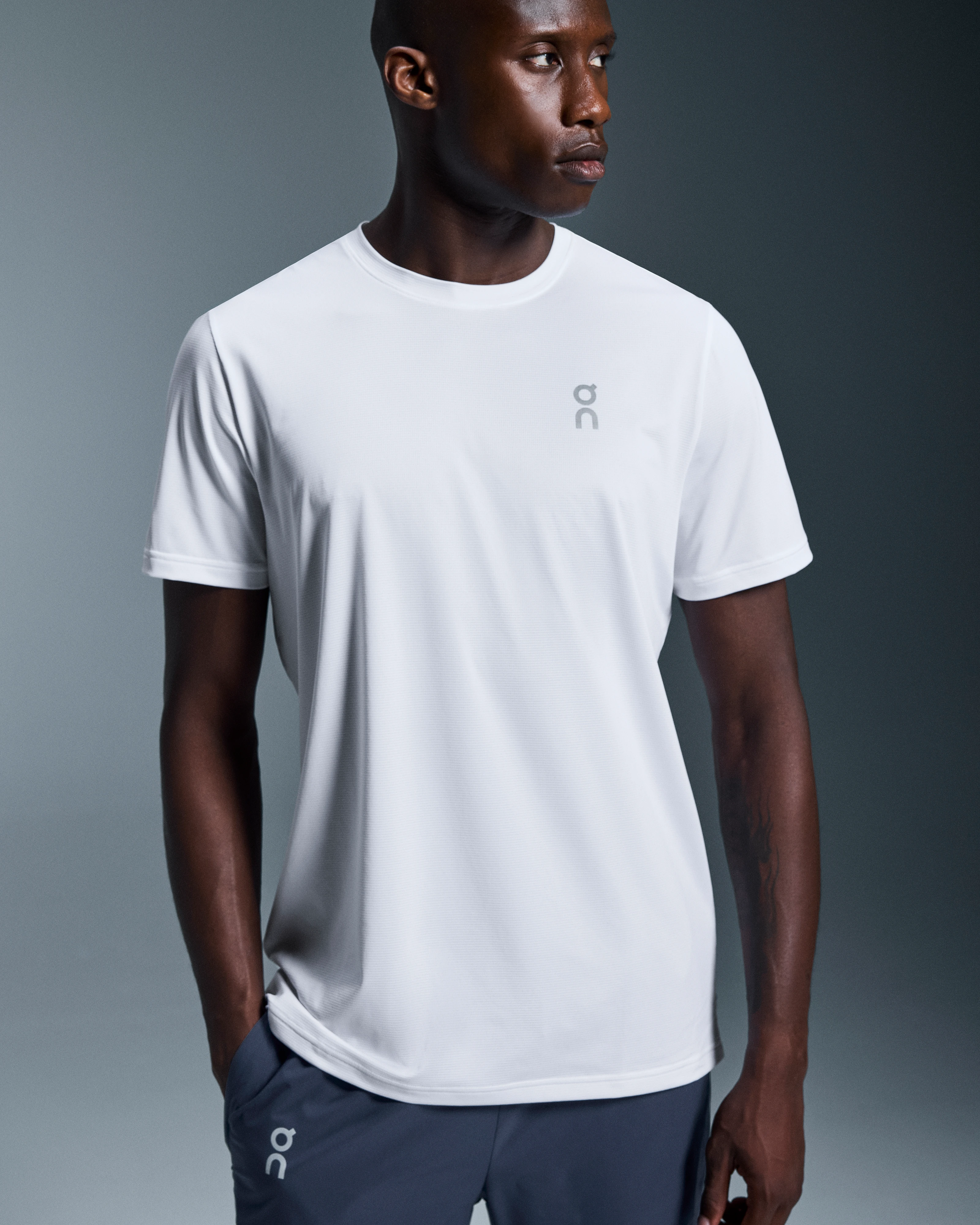 On Core-T White Homme Hauts et t-shirts