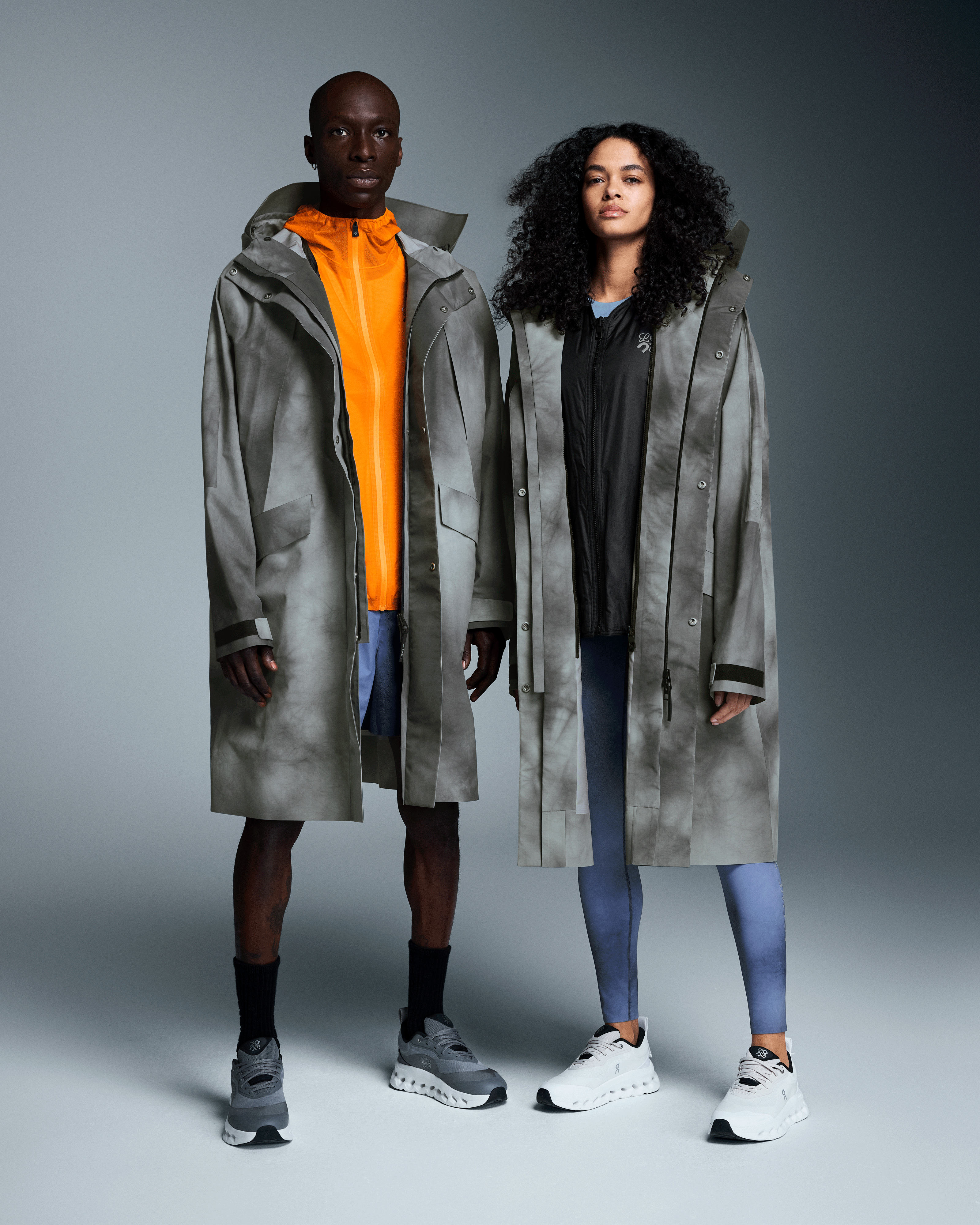 On Parka LOEWE Grey & Multicolor Unisexe Vestes