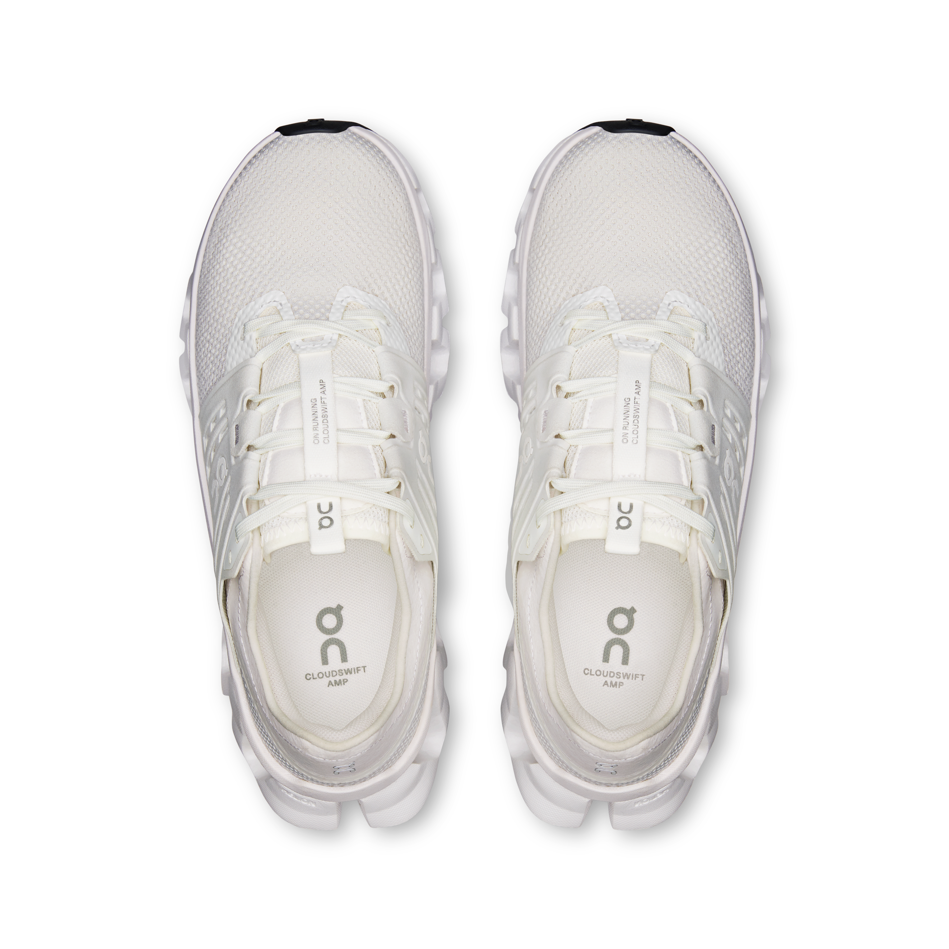 On Cloudswift Amp White & White Femme Active Life Chaussures