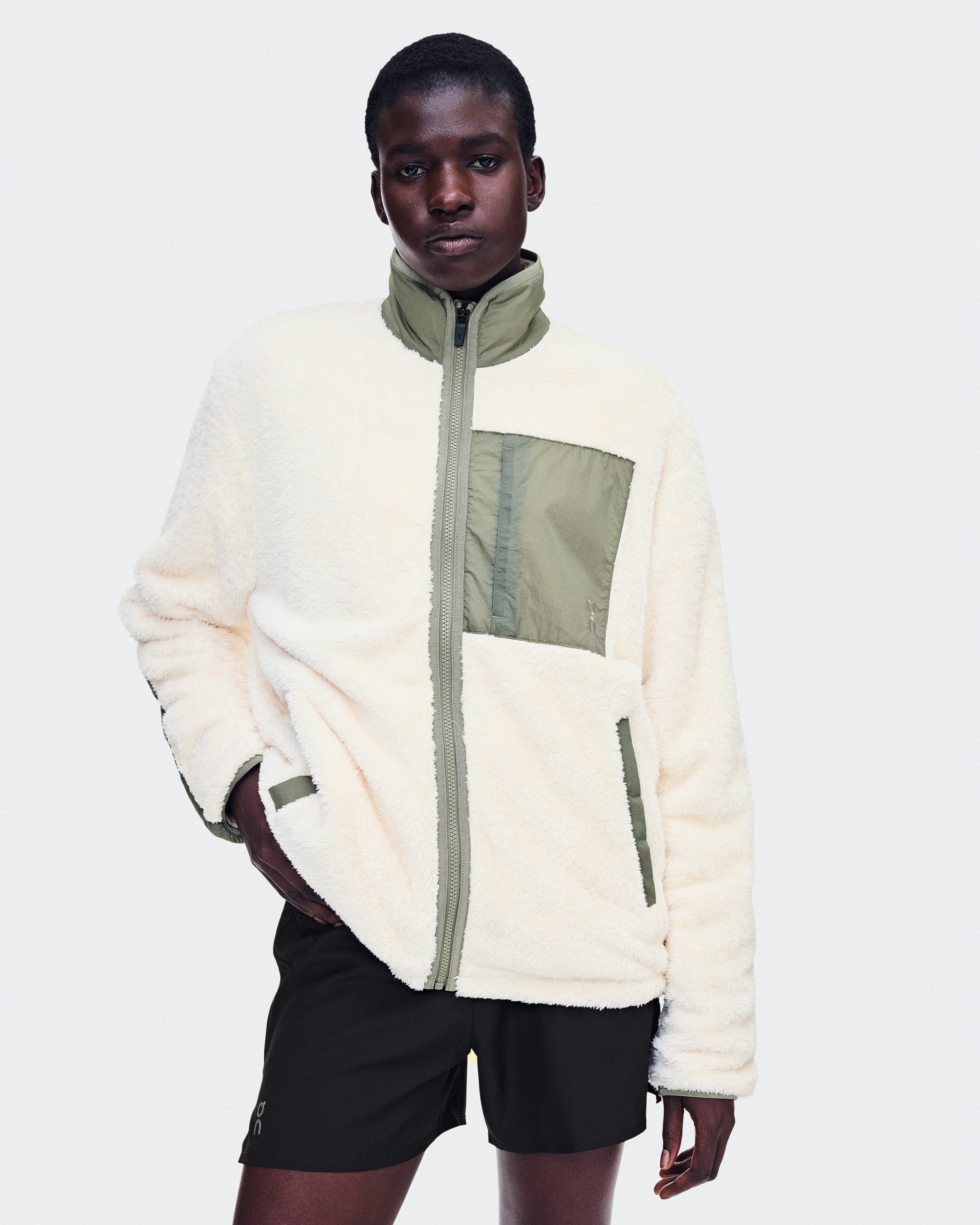 On Ascent Fleece Jacket Chantilly Unisexe Vestes