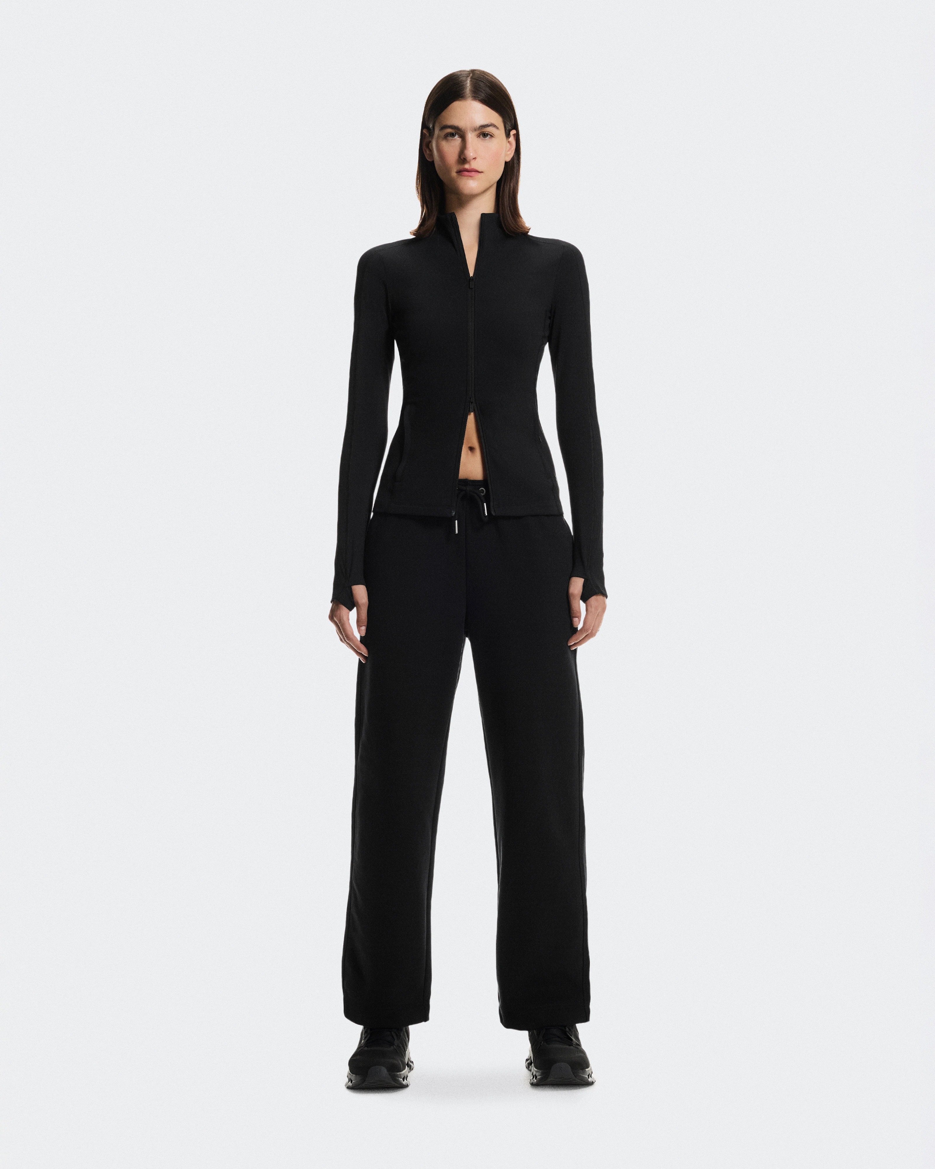 On Club Collective Pants Black Femme Pantalons