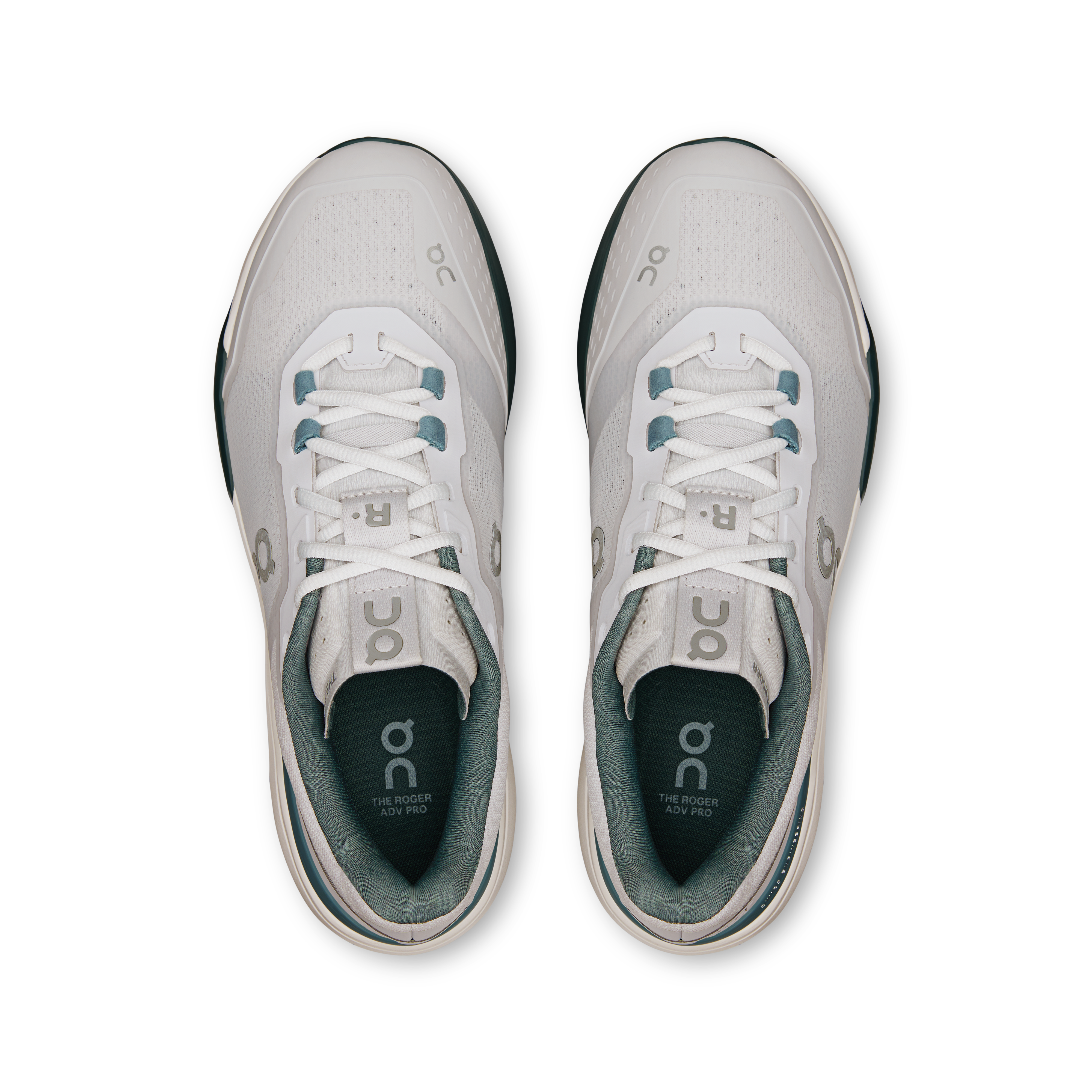 On THE ROGER Advantage Pro Frost & Evergreen Homme Tennis Chaussures