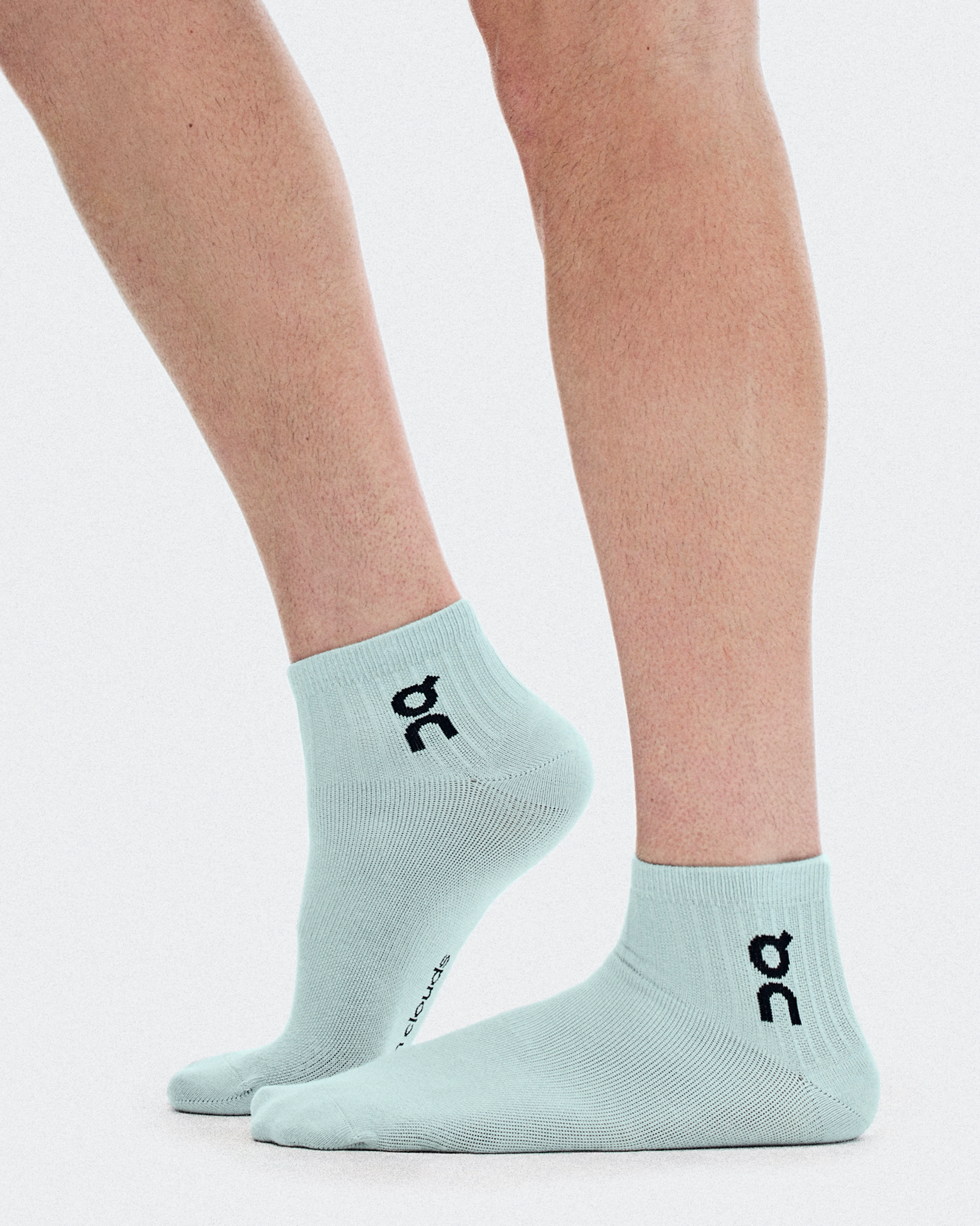 On Logo Sock Mid 3P Brook & Storm Unisexe Chaussettes