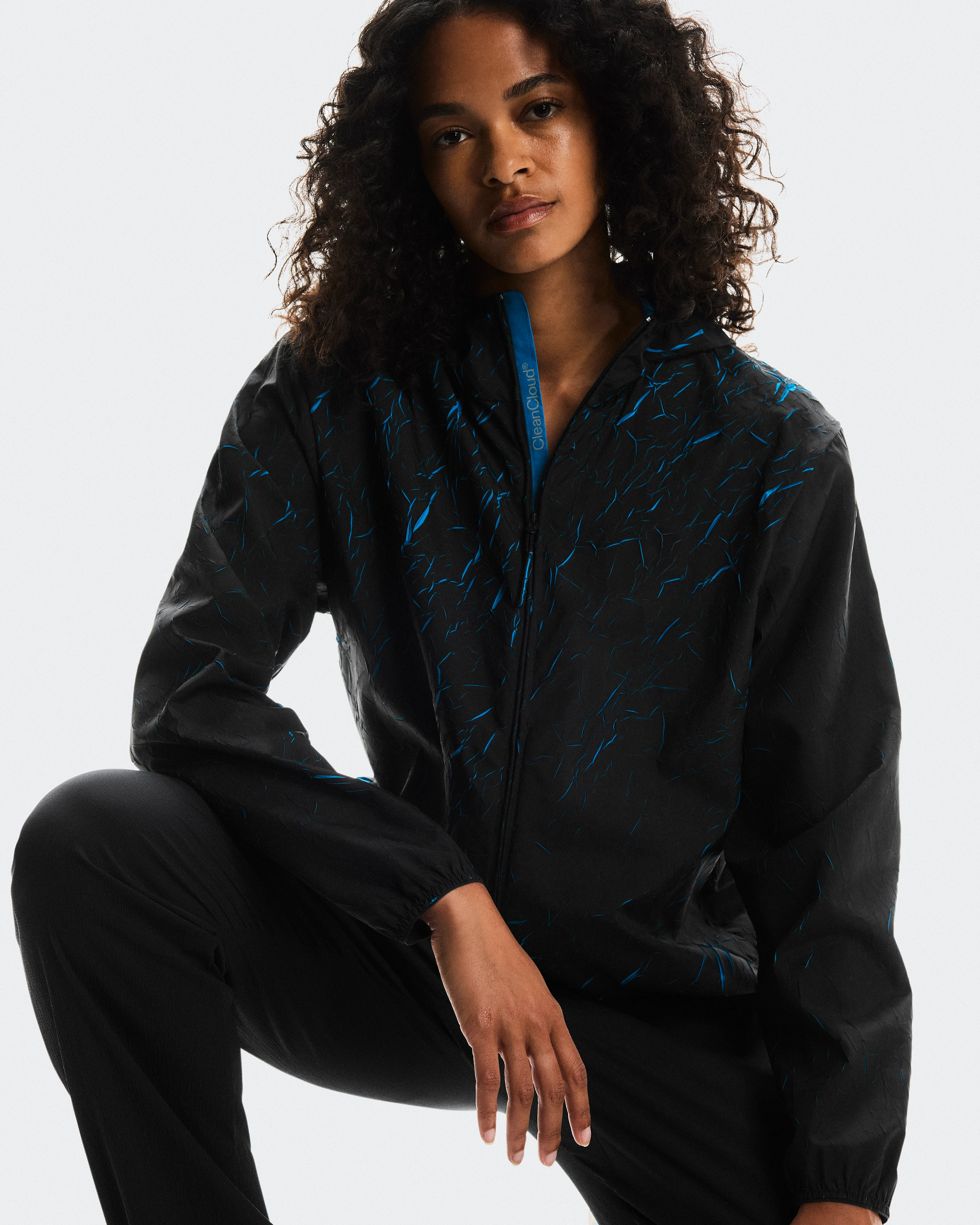 On Pace Run Jacket Malibu & Black Femme Vestes