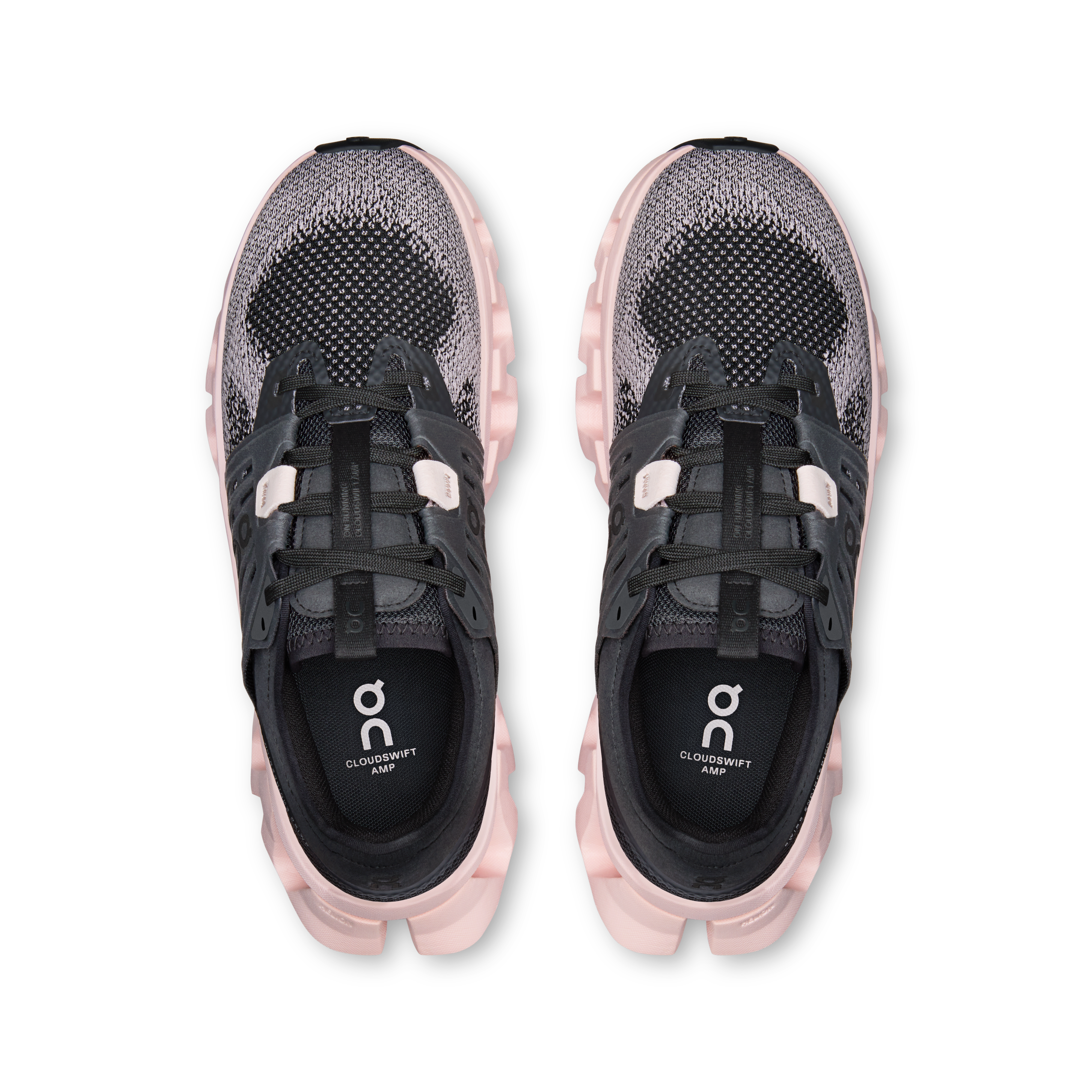 On Cloudswift Amp Black & Salt Femme – Lifestyle, confort quotidien Chaussures