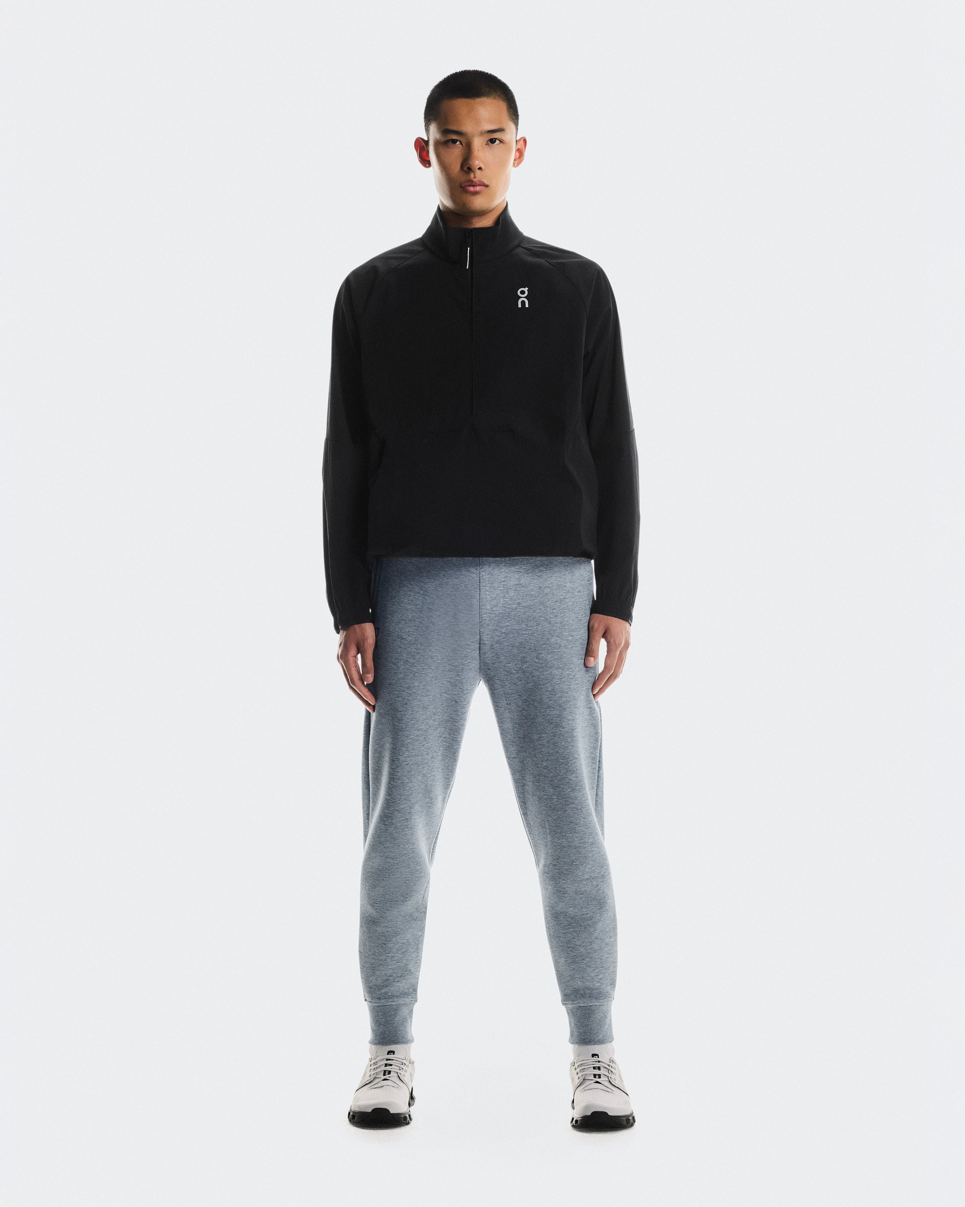 On Focus Tech Sweatpants Basalt Homme Pantalons