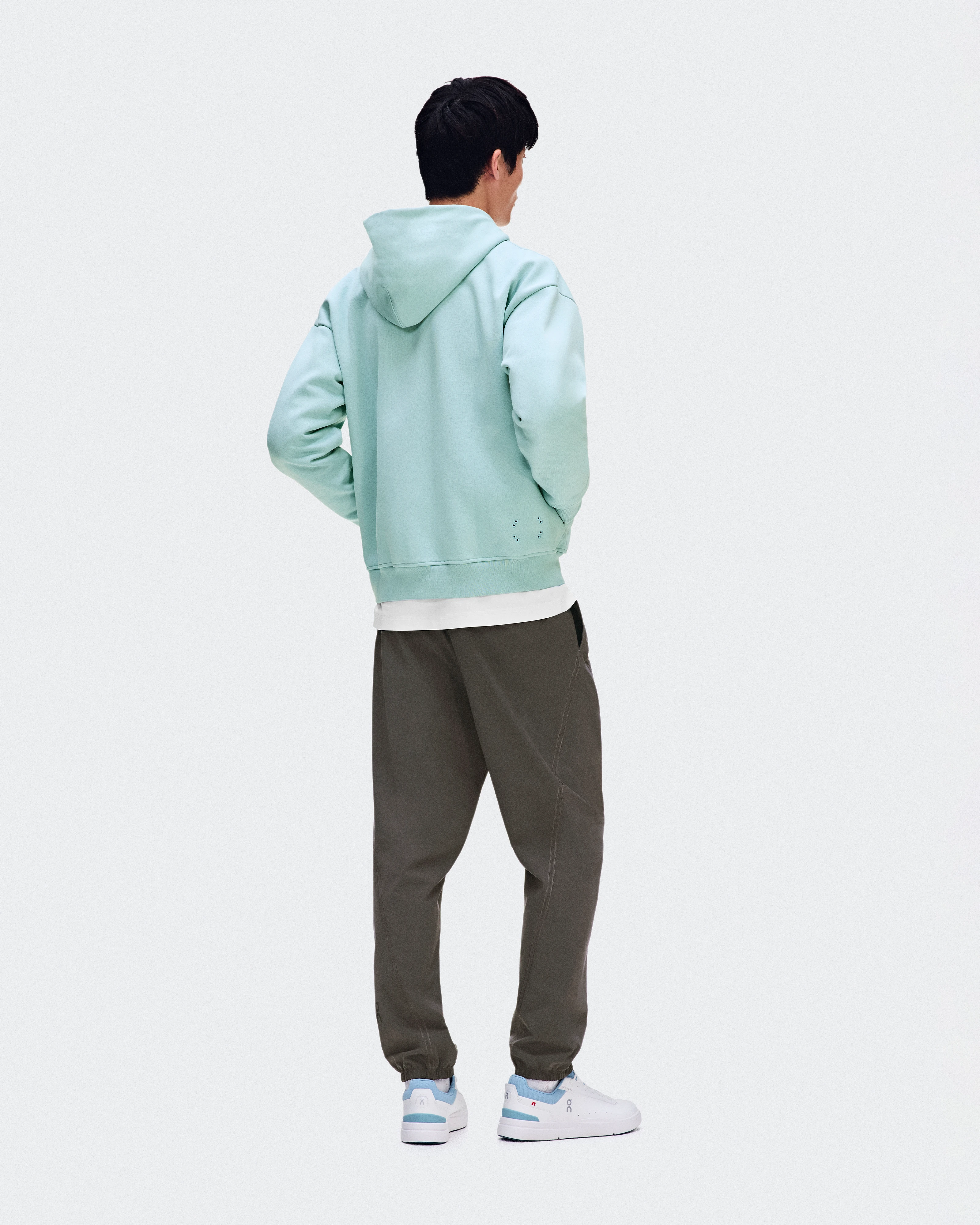On Club Collective Full Zip Hoodie Brook Homme Sweats à capuche et sweats