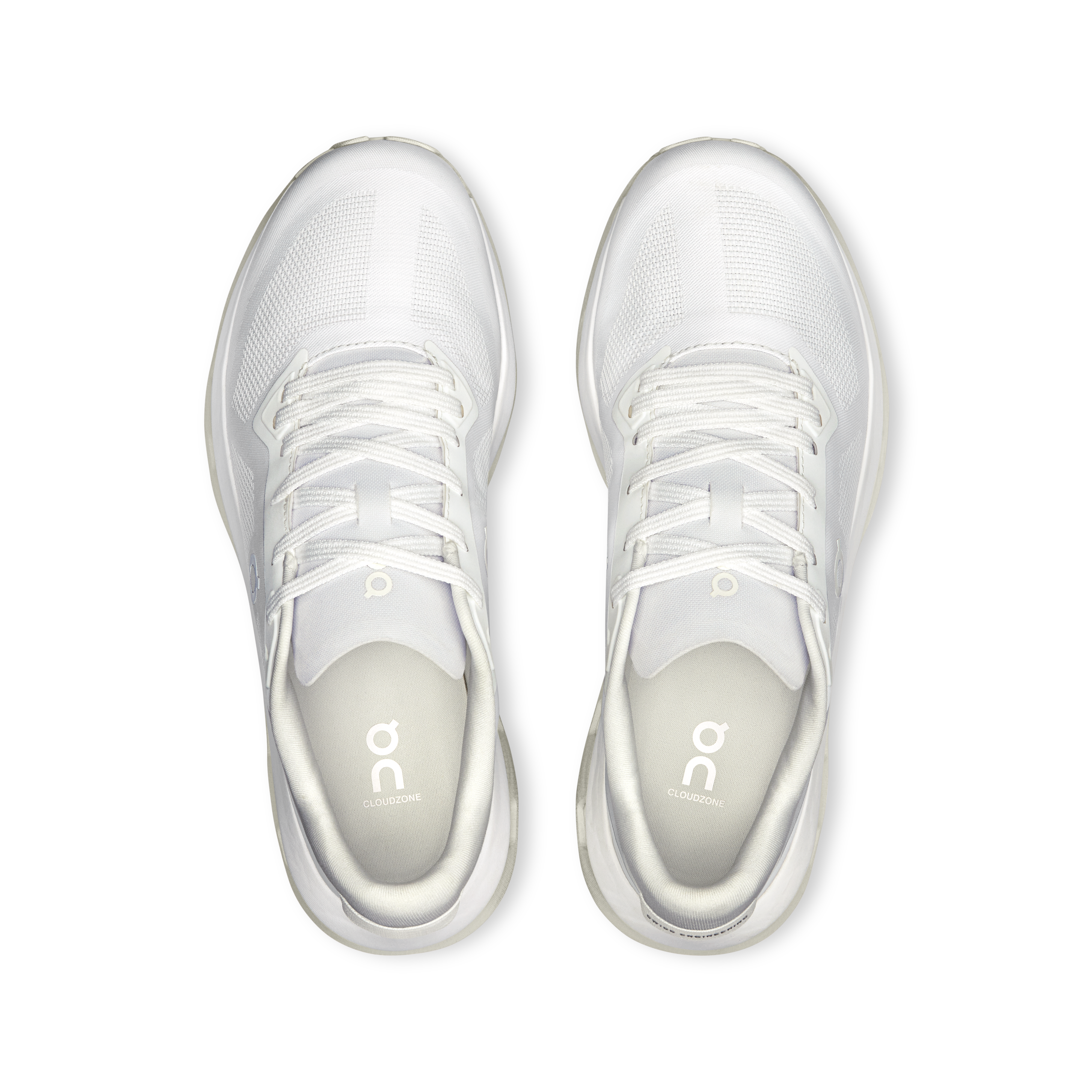 On Cloudzone White & White Femme Active Life Chaussures