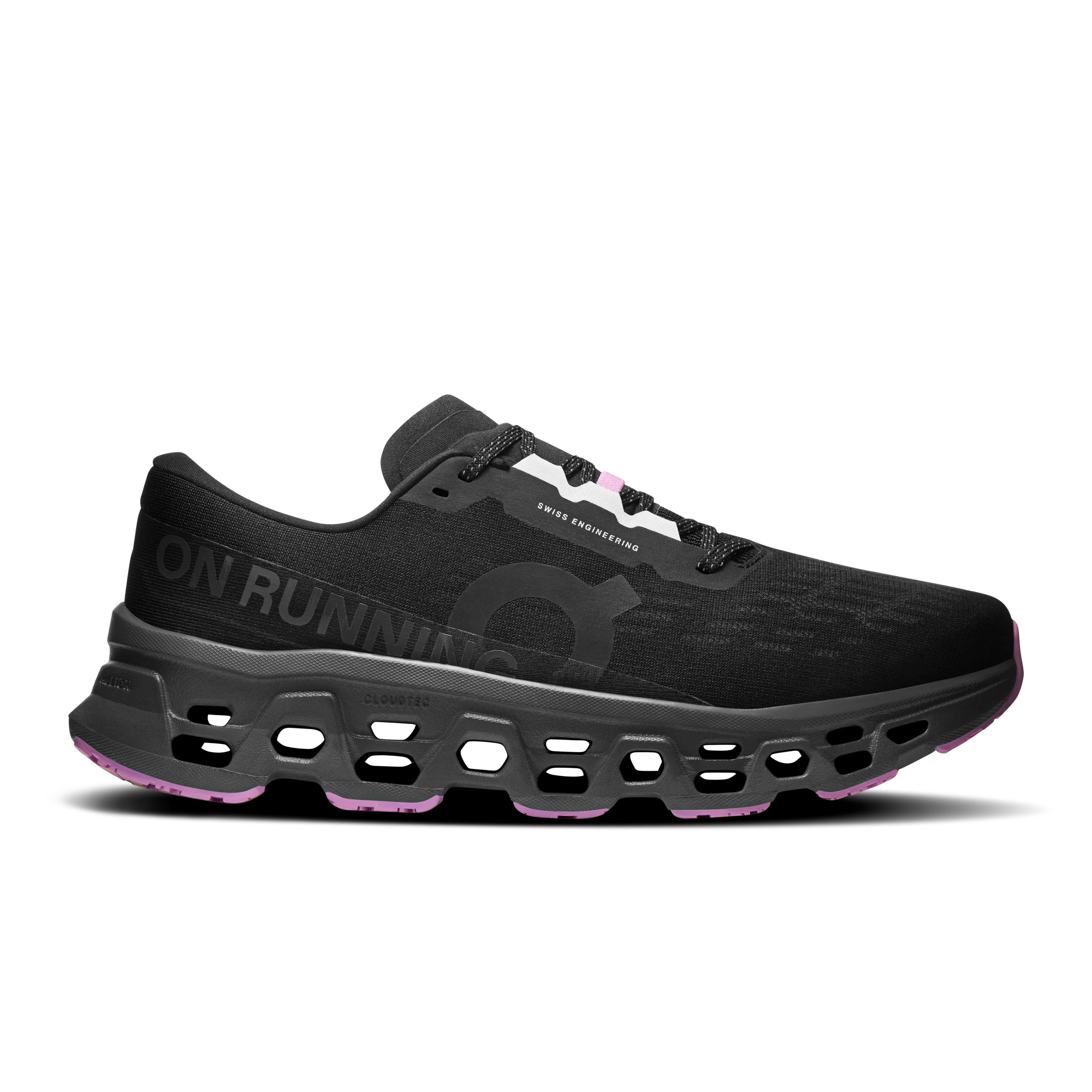 On Cloudmonster 3 Black & Eclipse Homme – Running quotidien, foulées réactives Chaussures