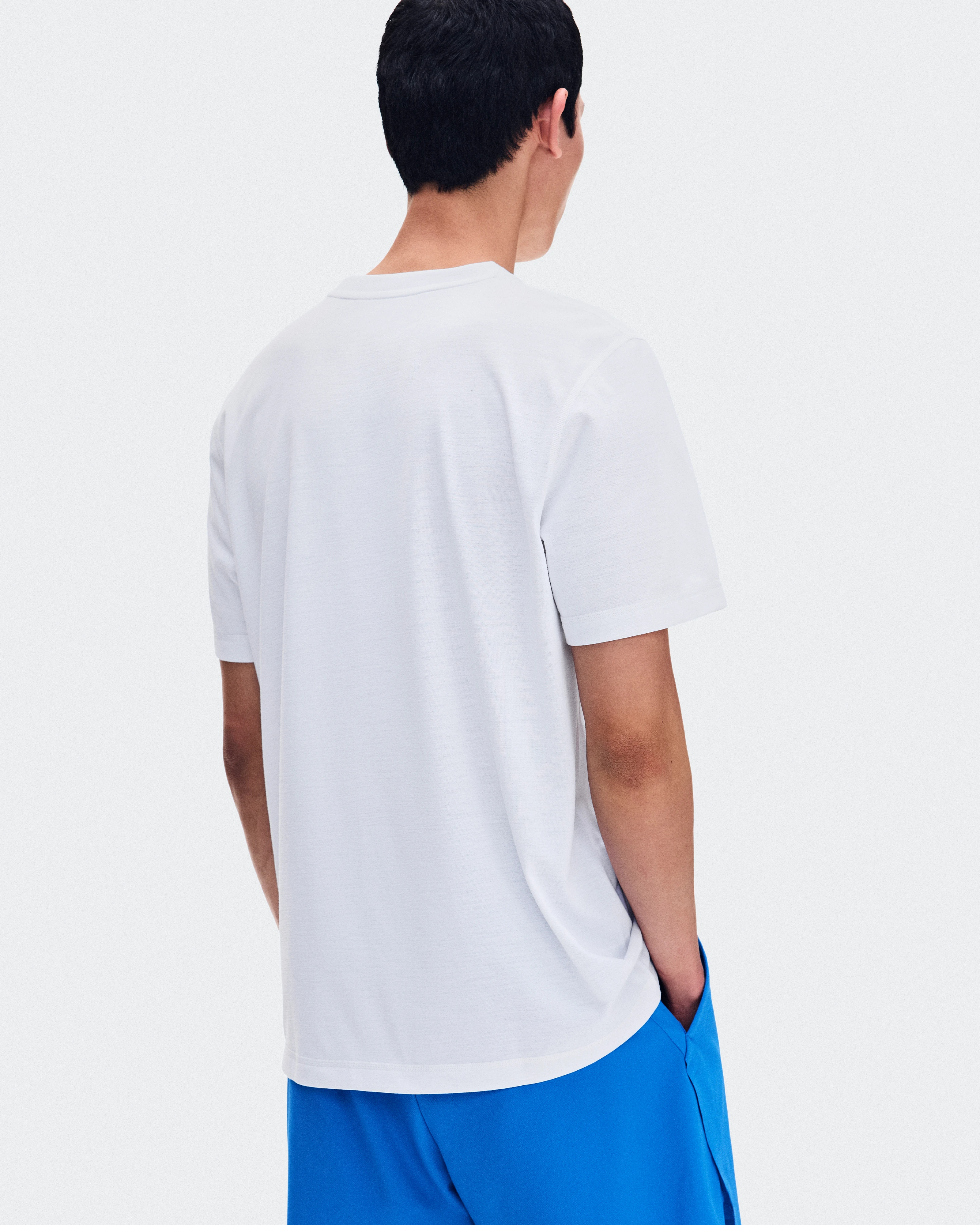 On Train-T White Homme Hauts et t-shirts