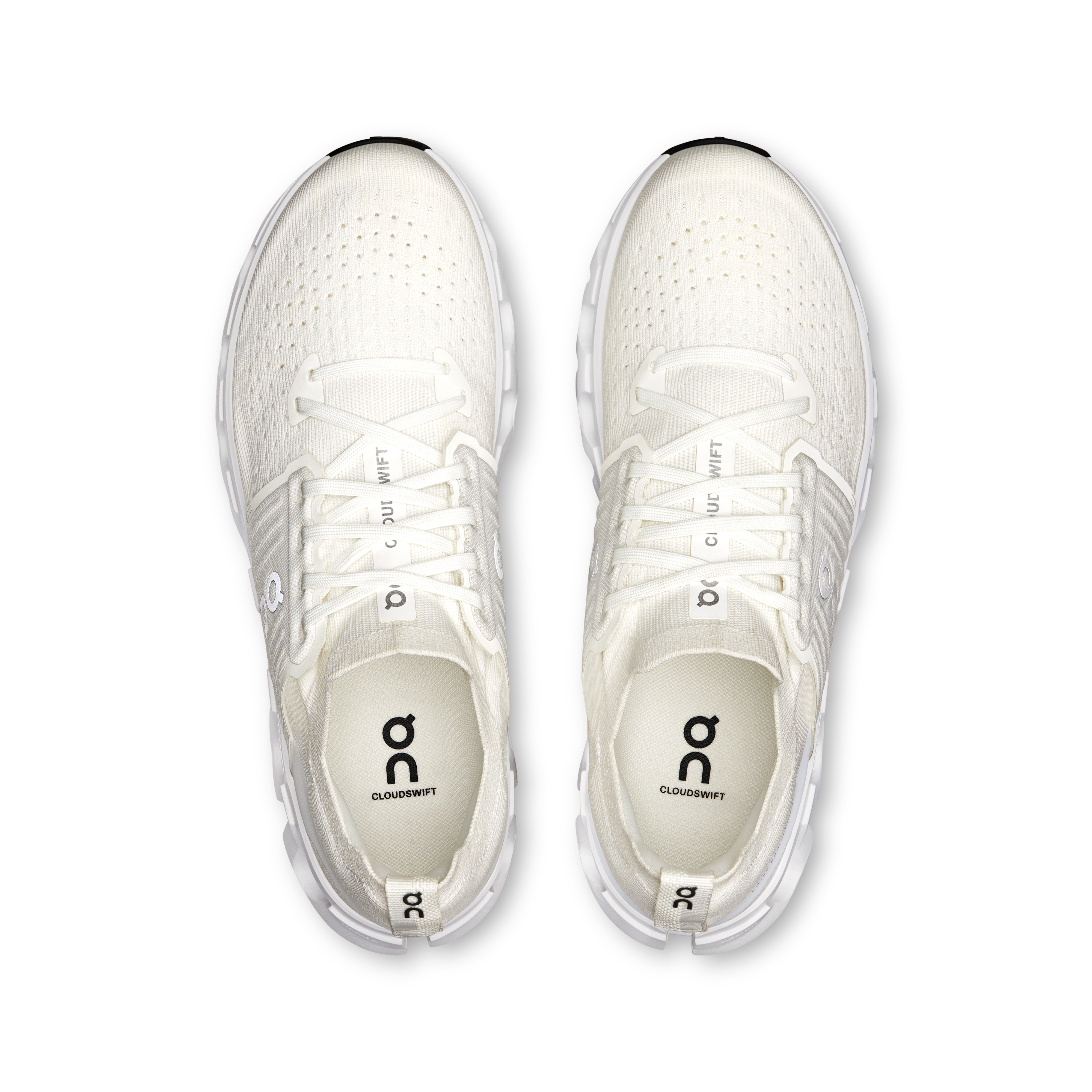 On Cloudswift 4 White & White Homme Running sur route Chaussures