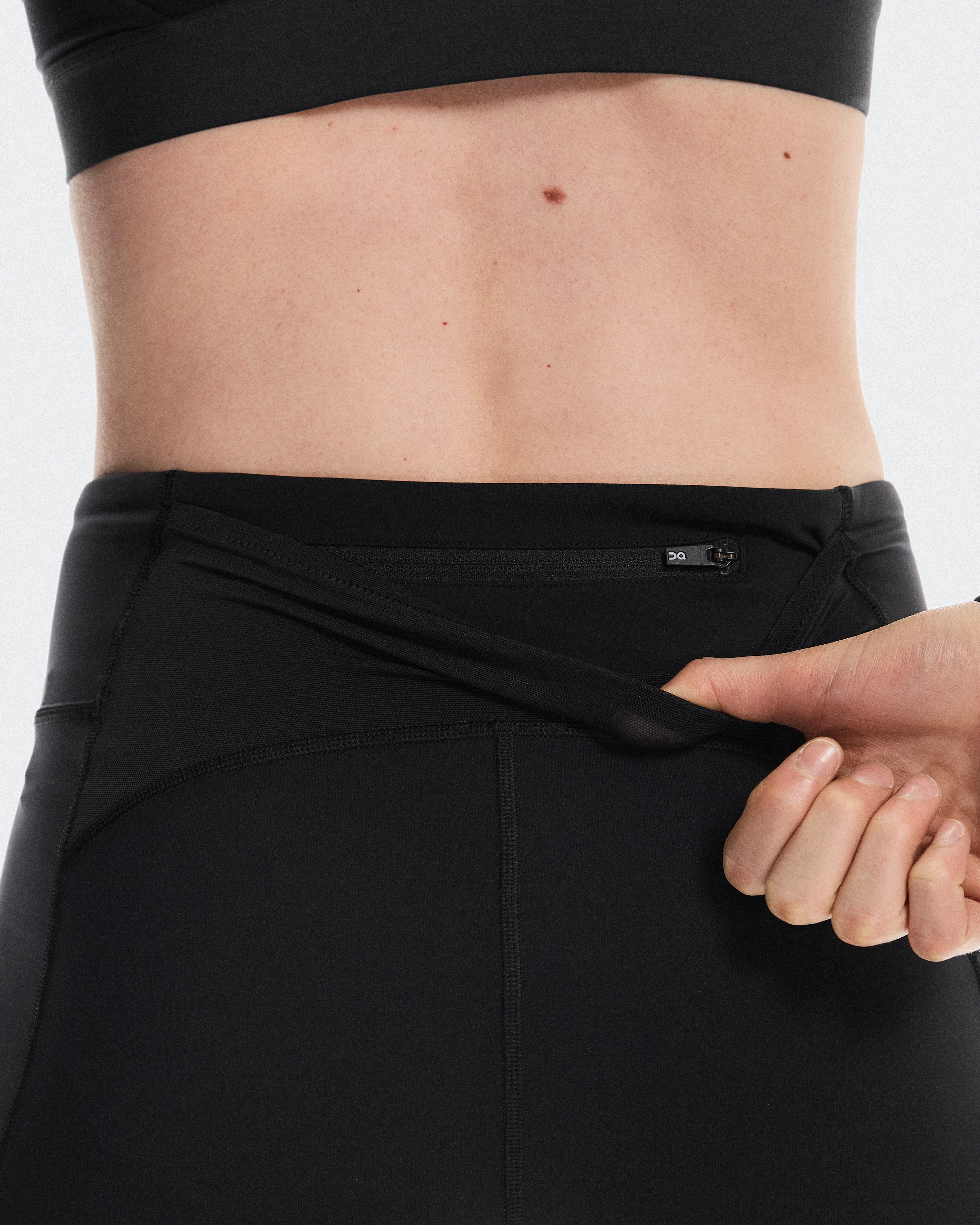 On 3" Performance Tights Black Femme Leggings