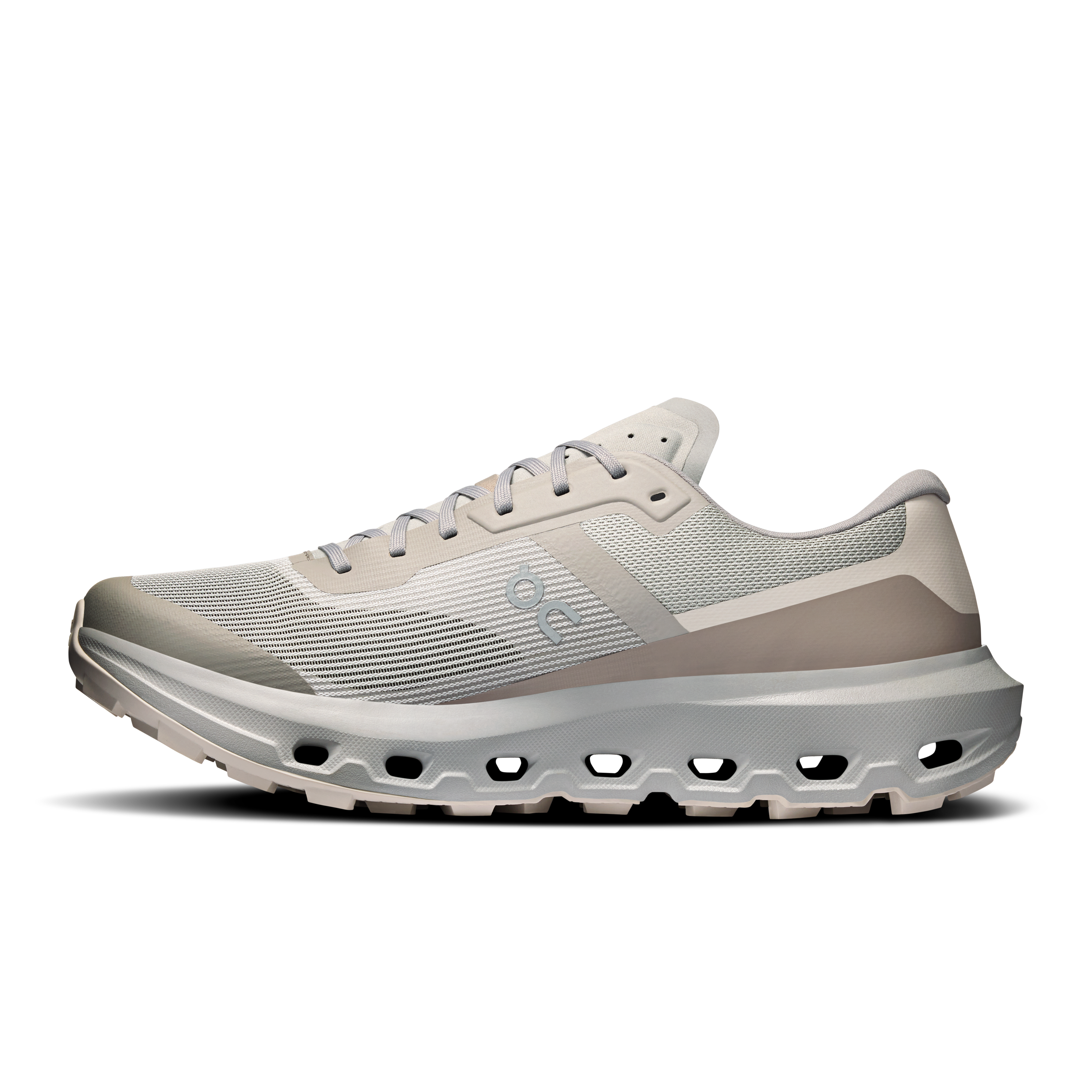 On Cloudvista 3 Fog & Pearl Homme Running de trail Chaussures