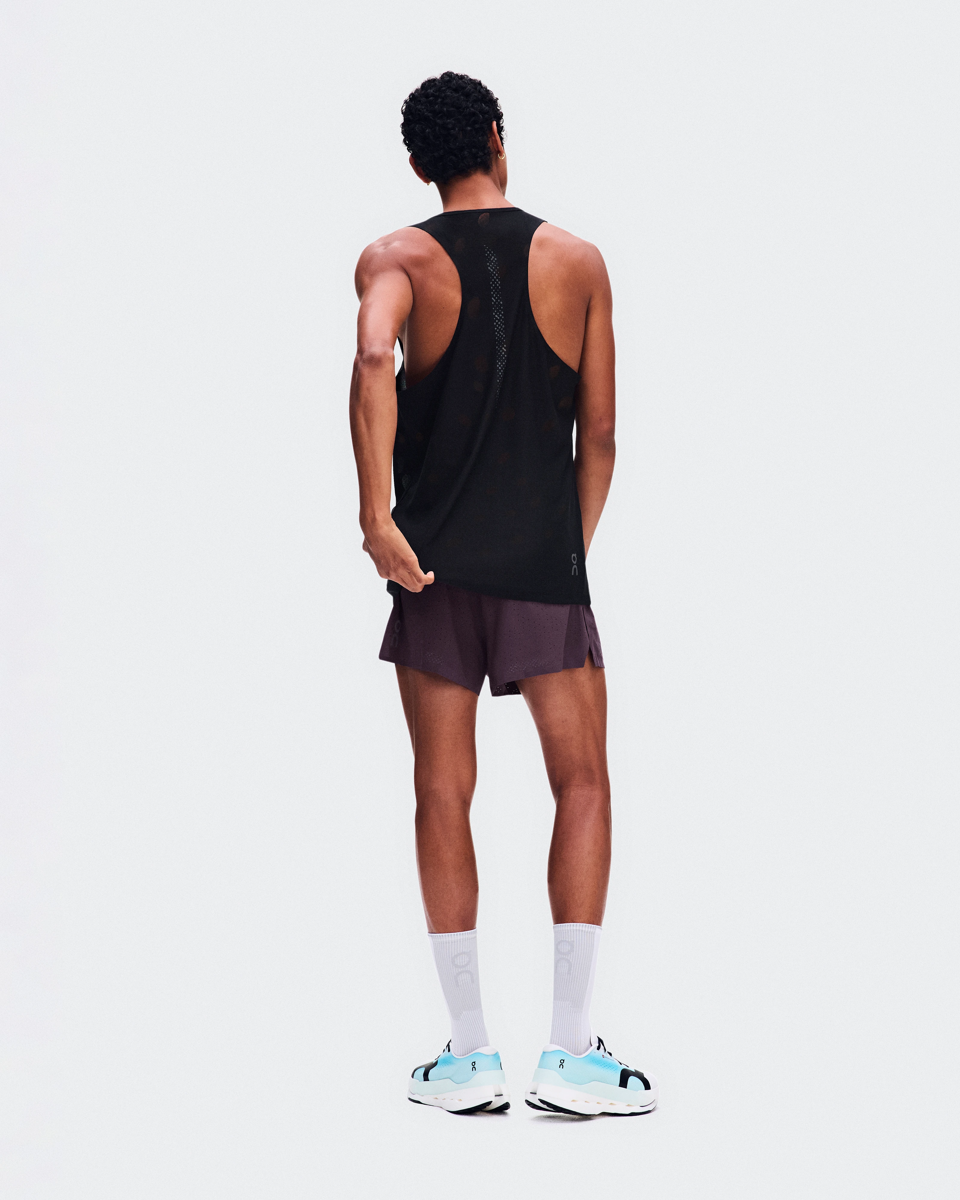 On Zero Tank Breathe Black Homme Hauts et t-shirts