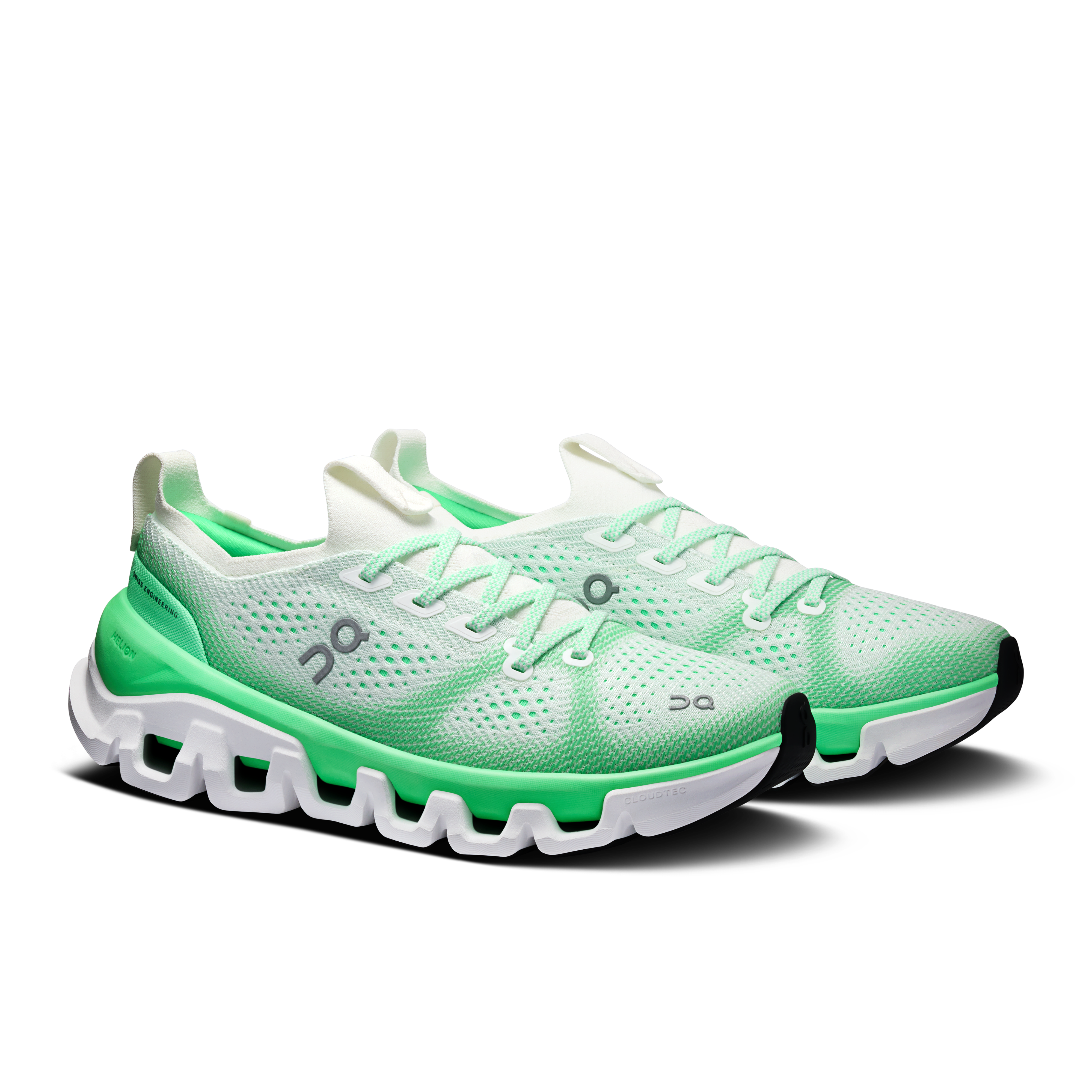 On Cloud X Tempo Ivory & Verdite Homme Active Life Chaussures