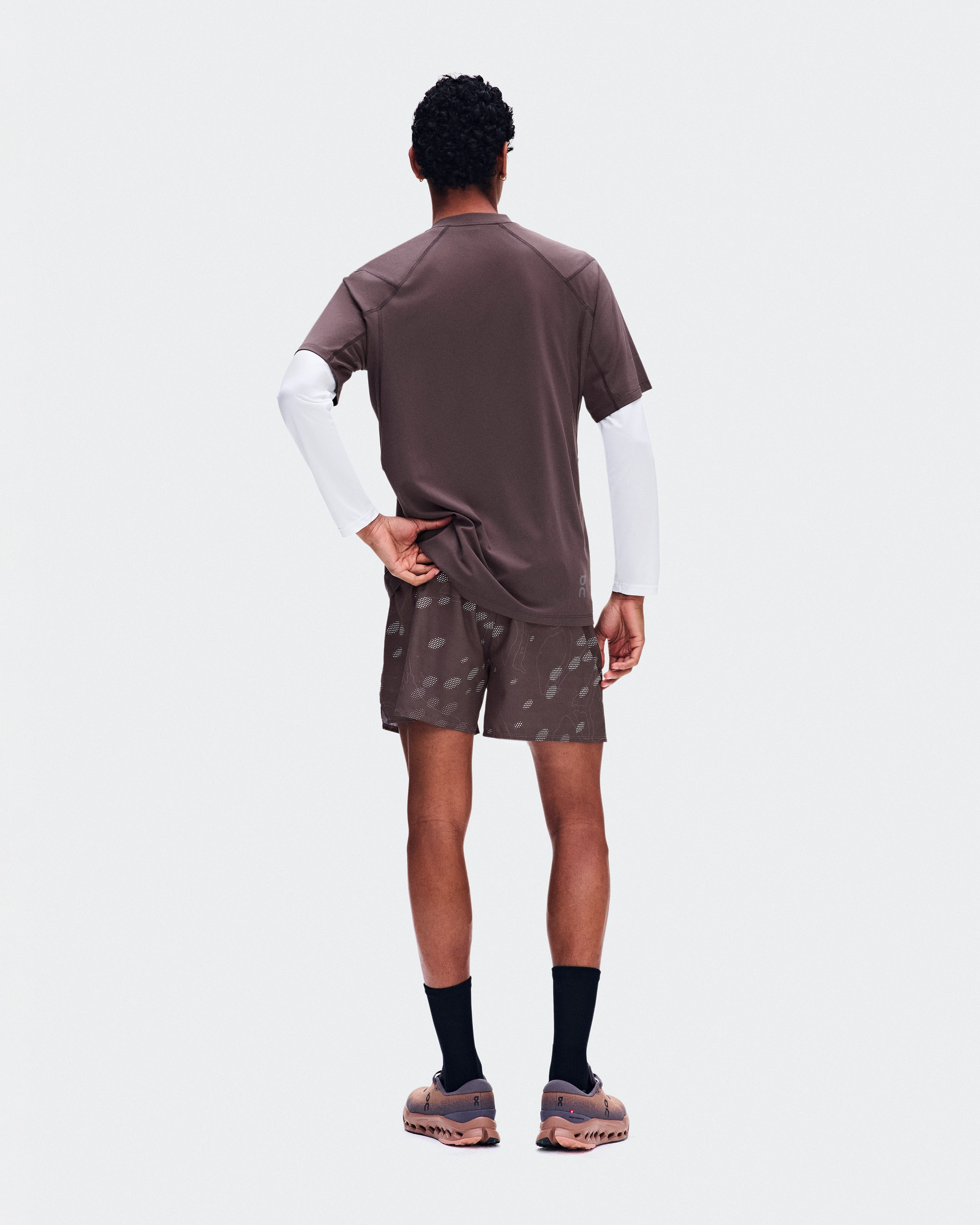 On Trail-T Solar Mulberry Homme Running de trail