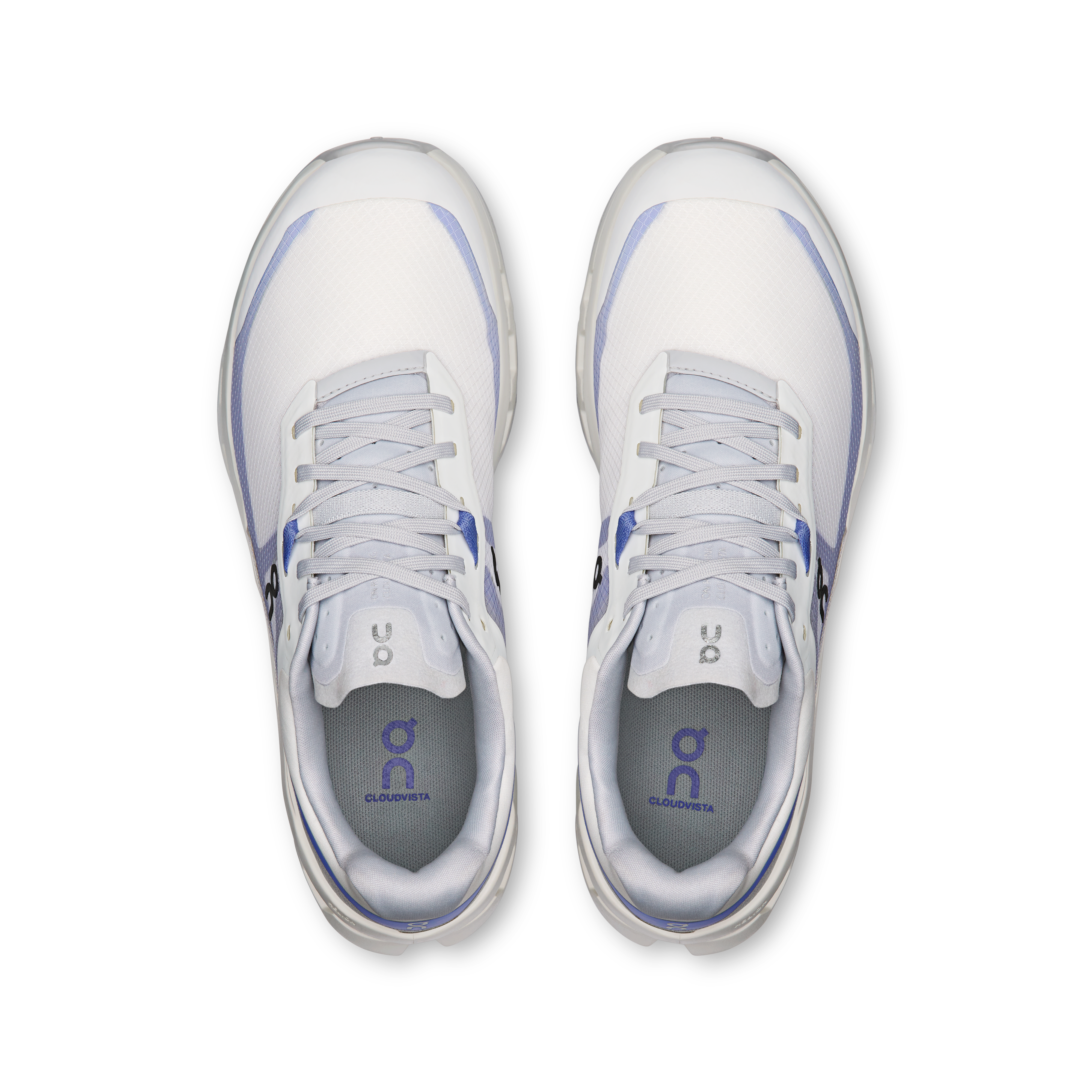 On Cloudvista 2 Ivory & Glacier Femme Running de trail Chaussures