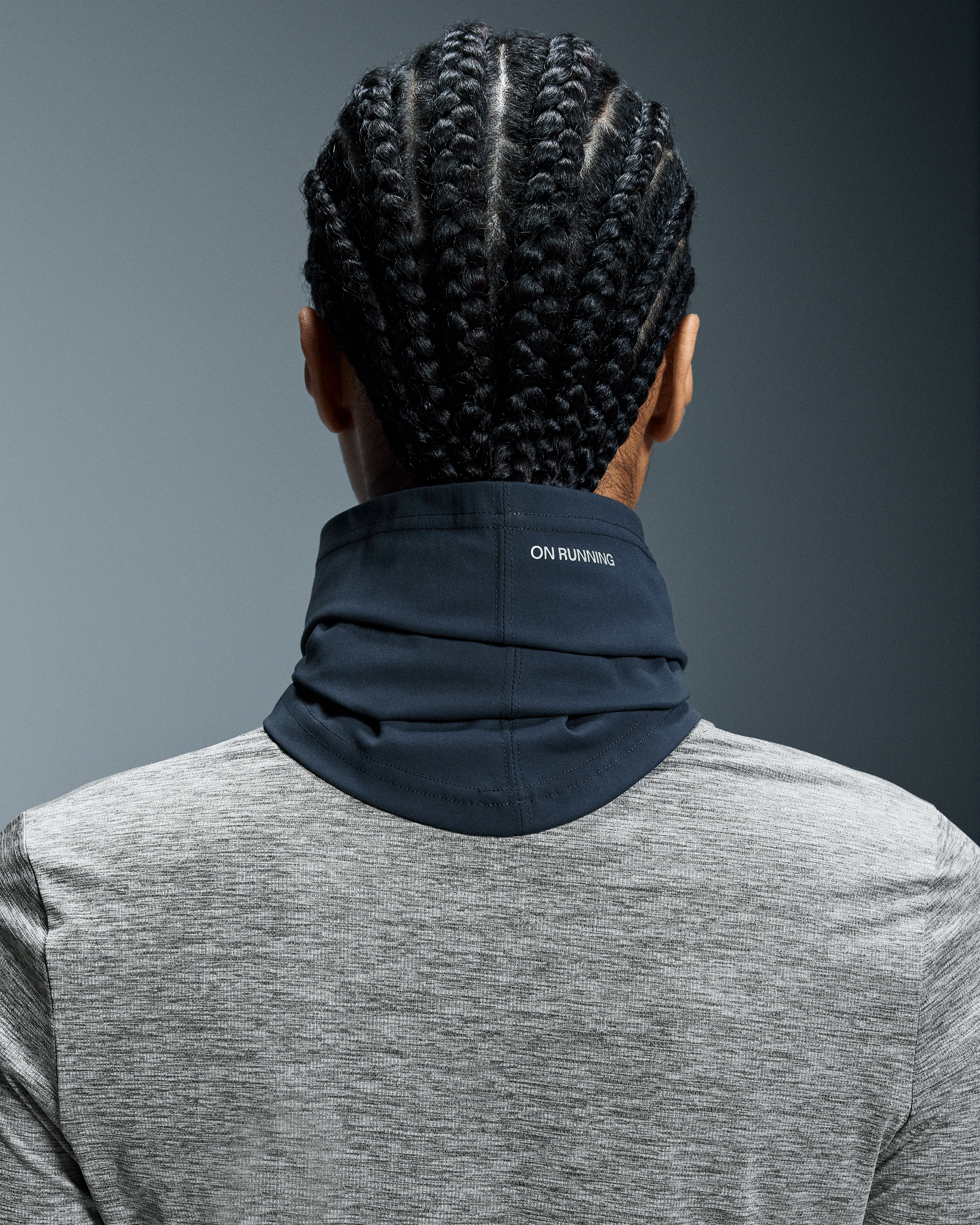 On Core Neck Gaiter Navy Unisexe Écharpes et cache-cous
