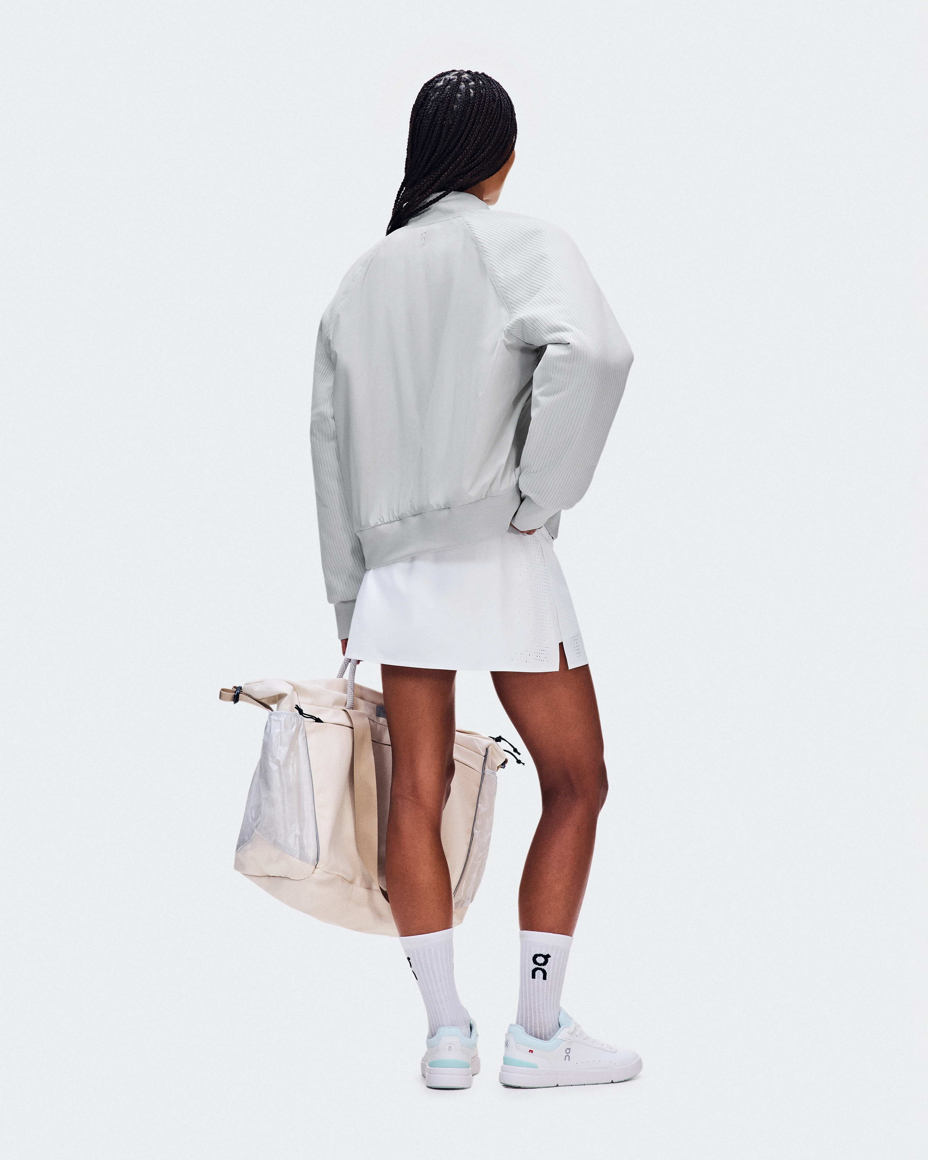 On Courtside Bomber Glacier Femme Active Life