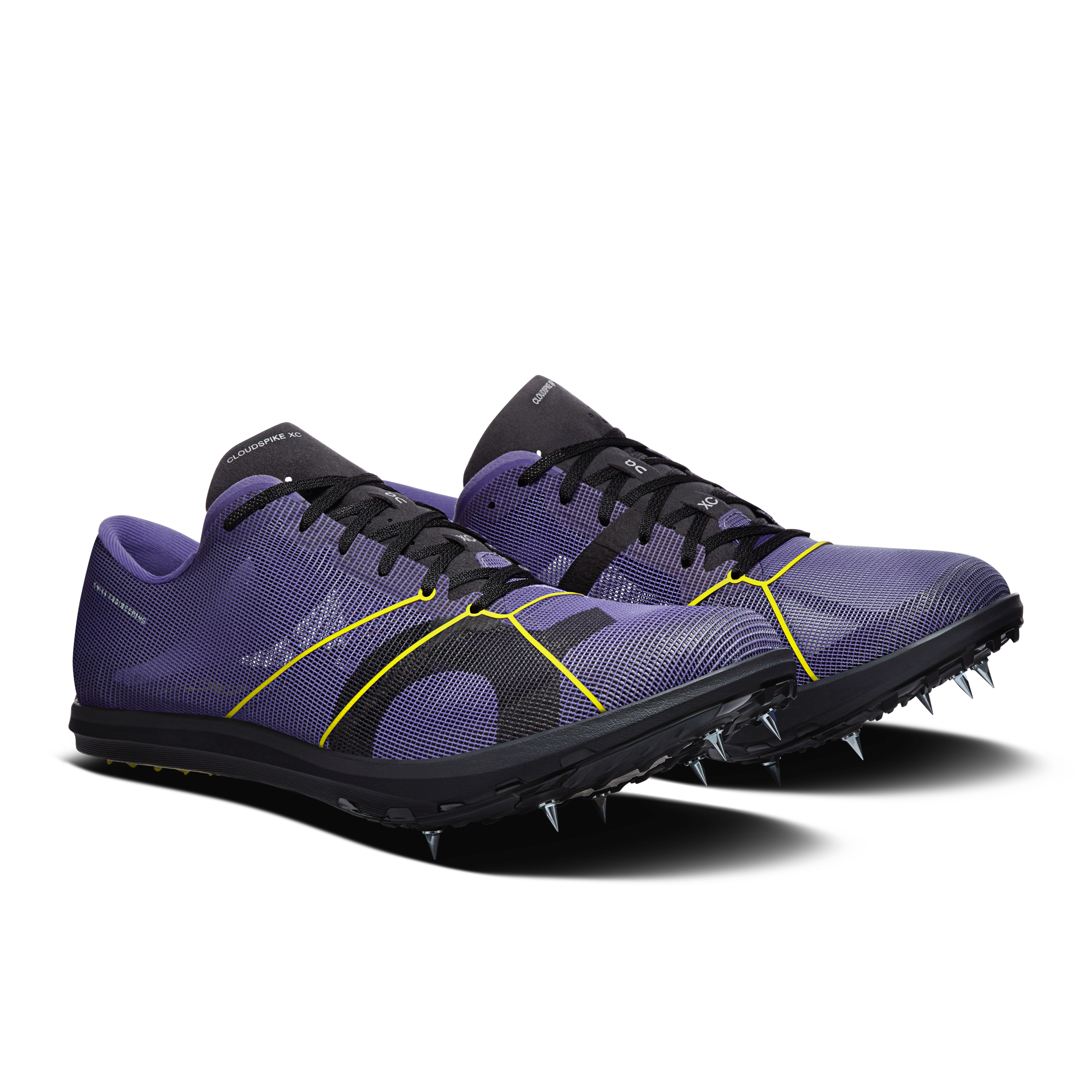 On Cloudspike XC Juniper & Black Homme Athlétisme Chaussures