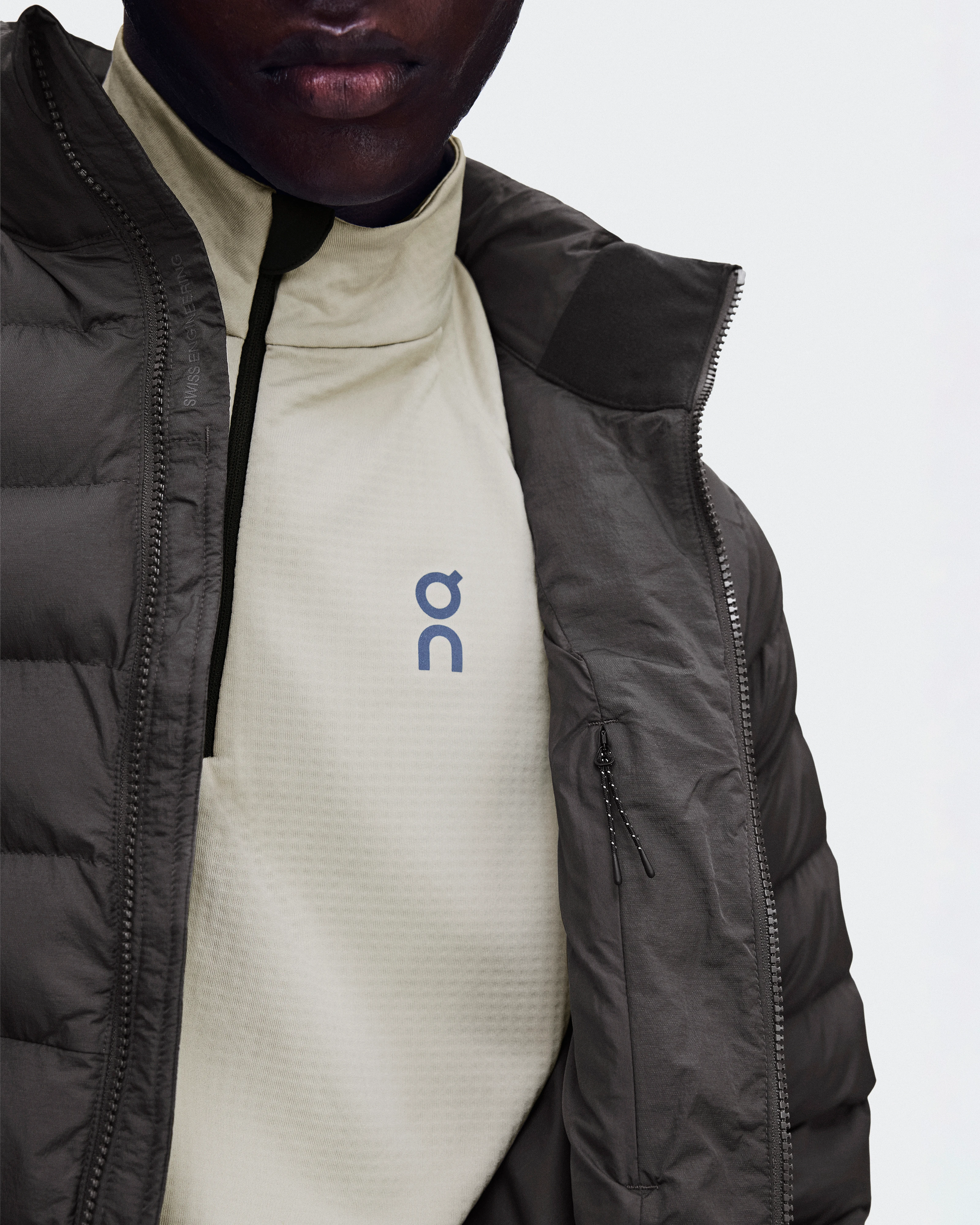 On Ascent Puffer Jacket Espresso Homme Vestes