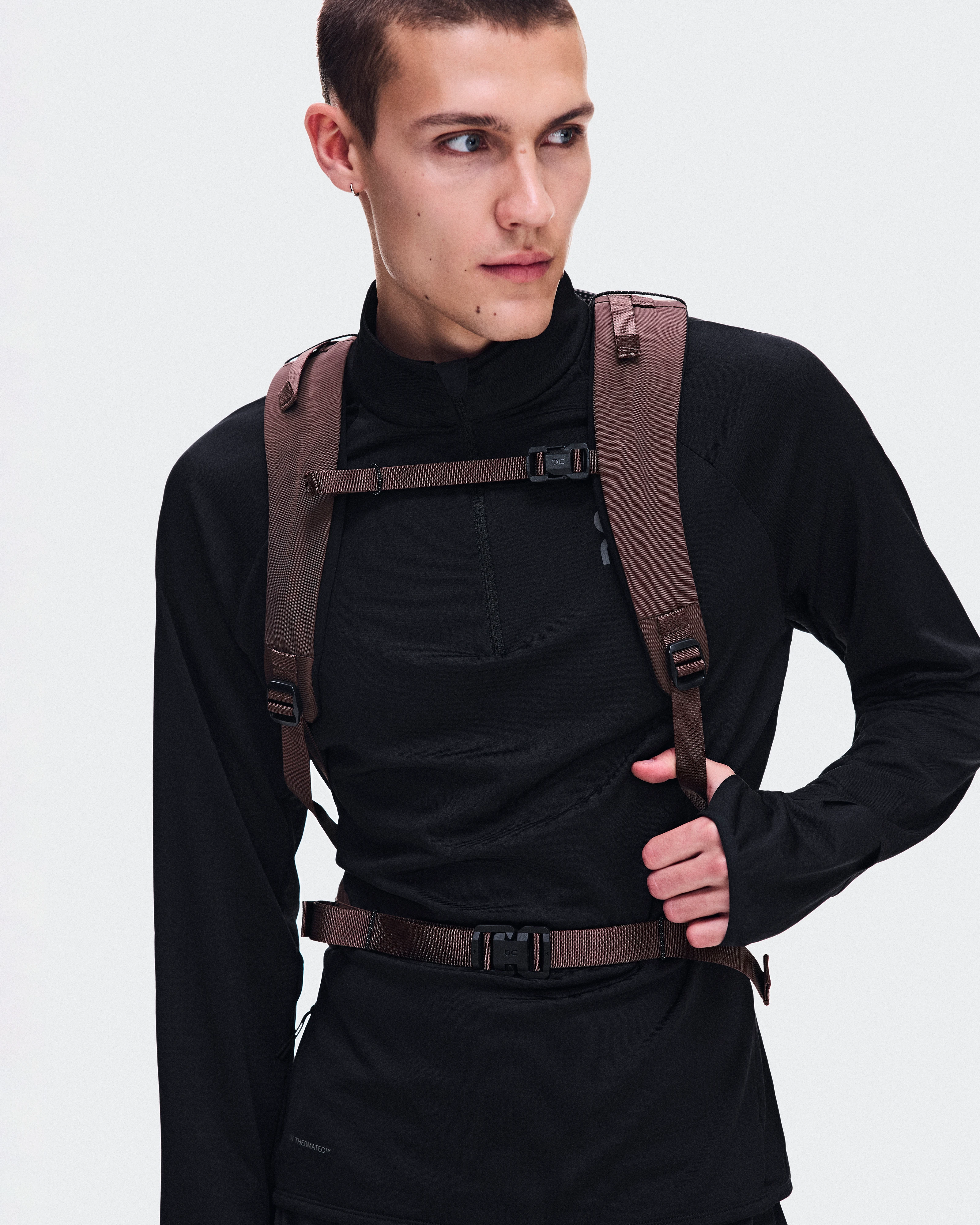 On Speed Pack 24L Elite Cacao & Black Unisexe Sacs