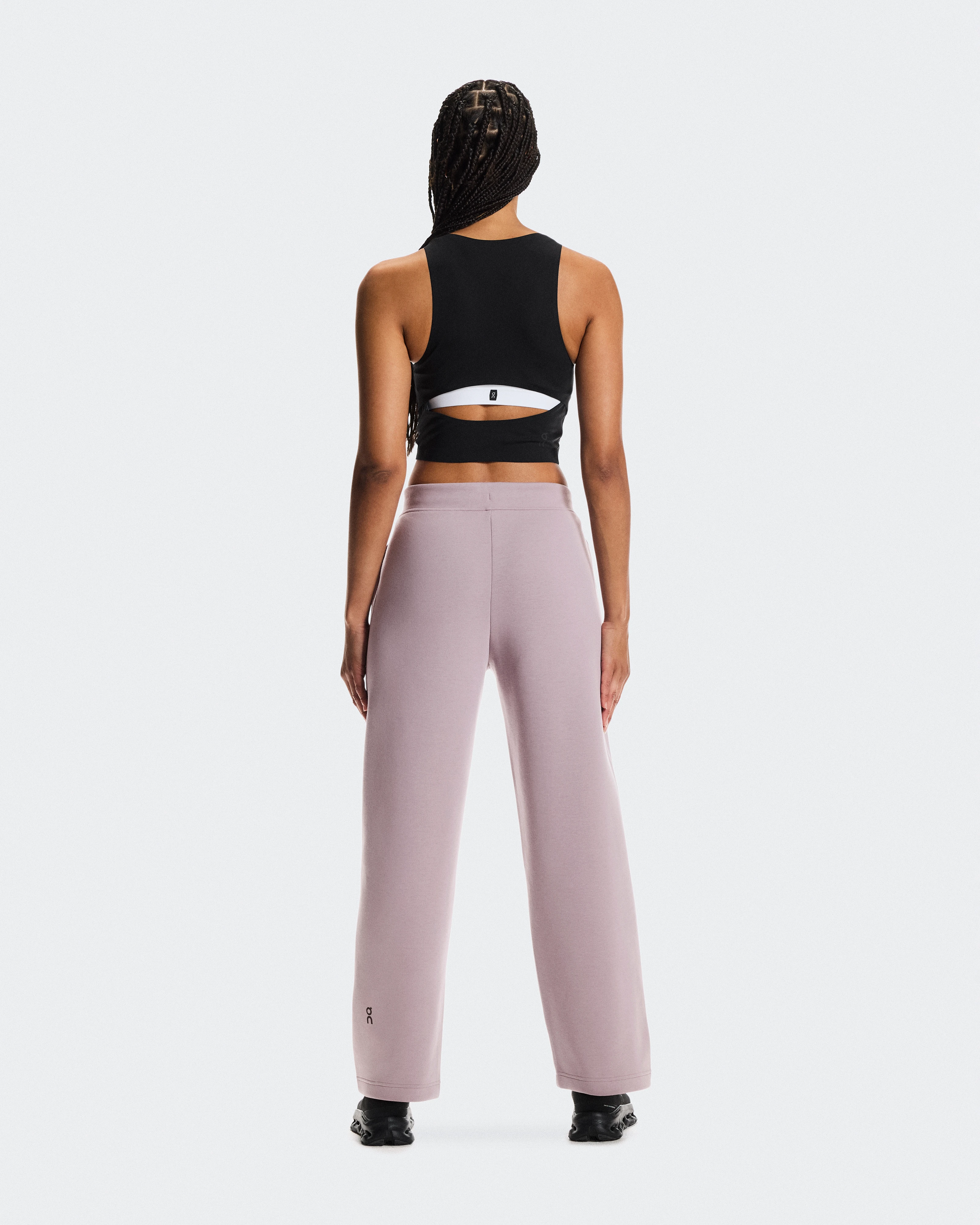 On Focus Tech Sweatpants Heron Femme Pantalons