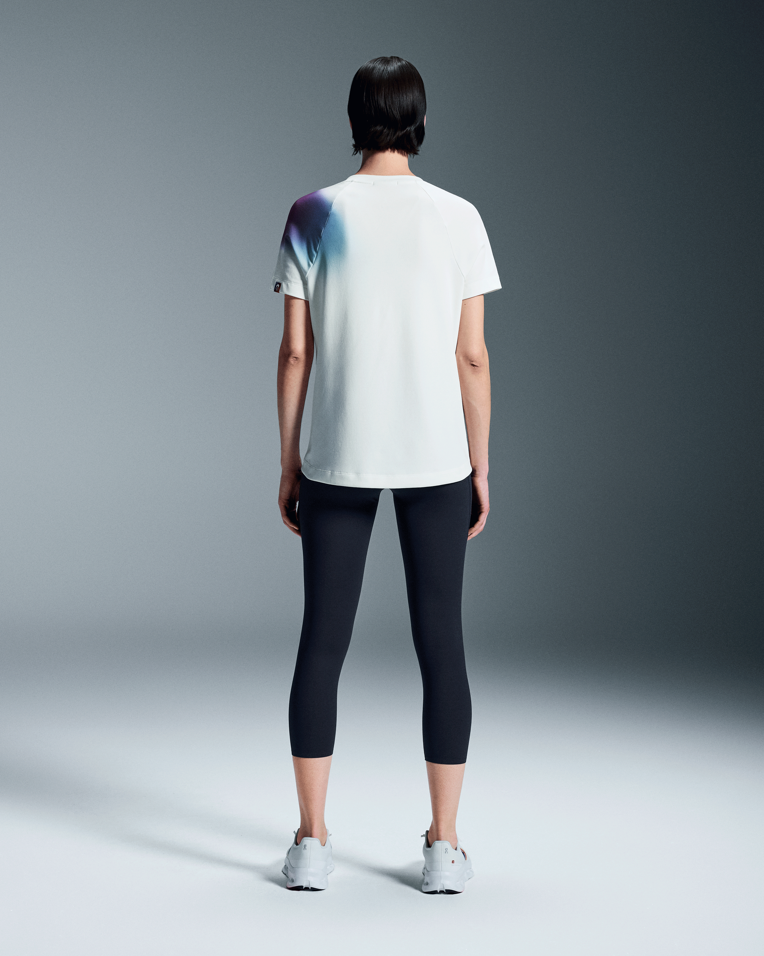 On Swiss Olympic 3/4 Tights Ink Femme Leggings