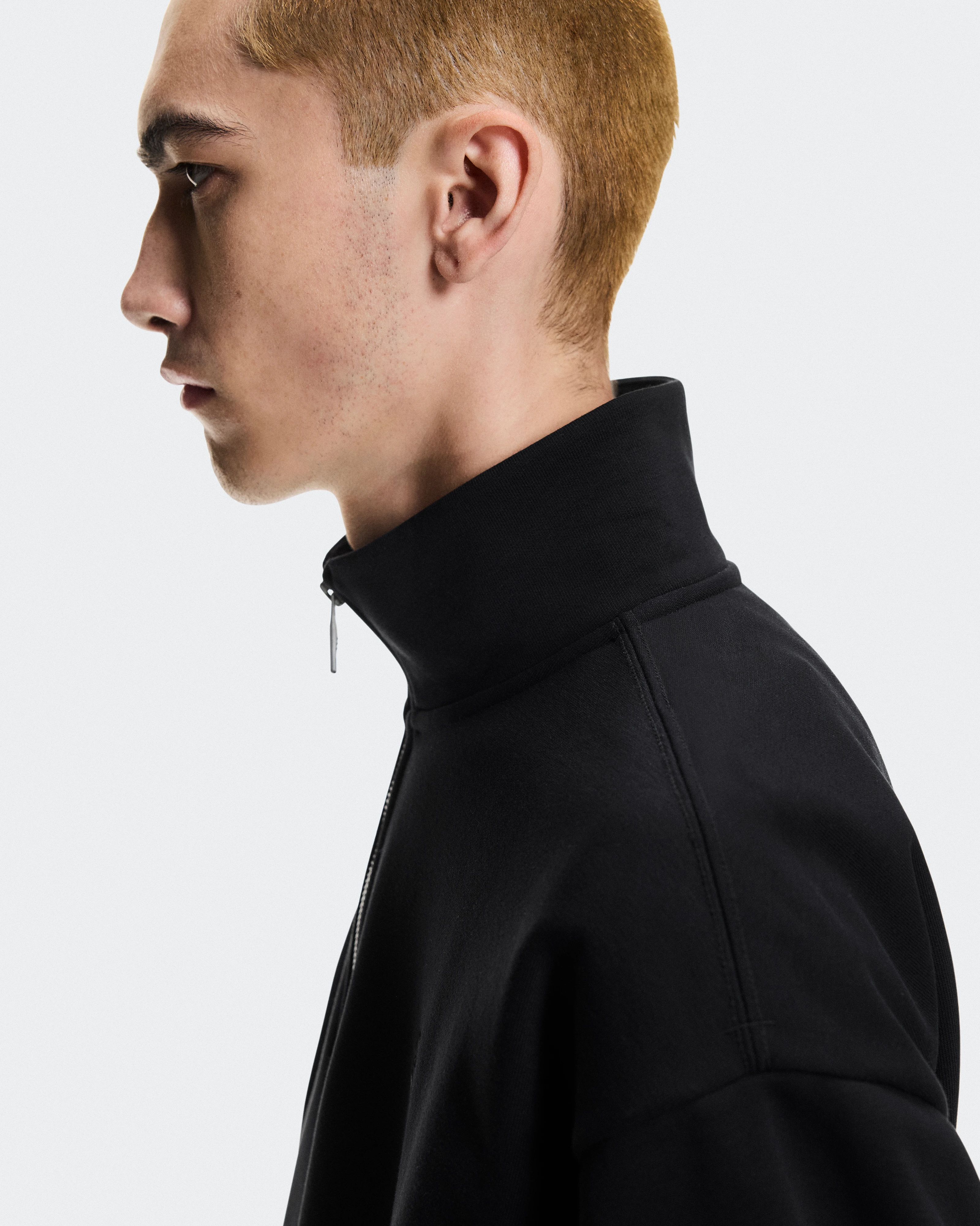 On Club Collective 1/4 Zip Black Homme Sweats à capuche et sweats