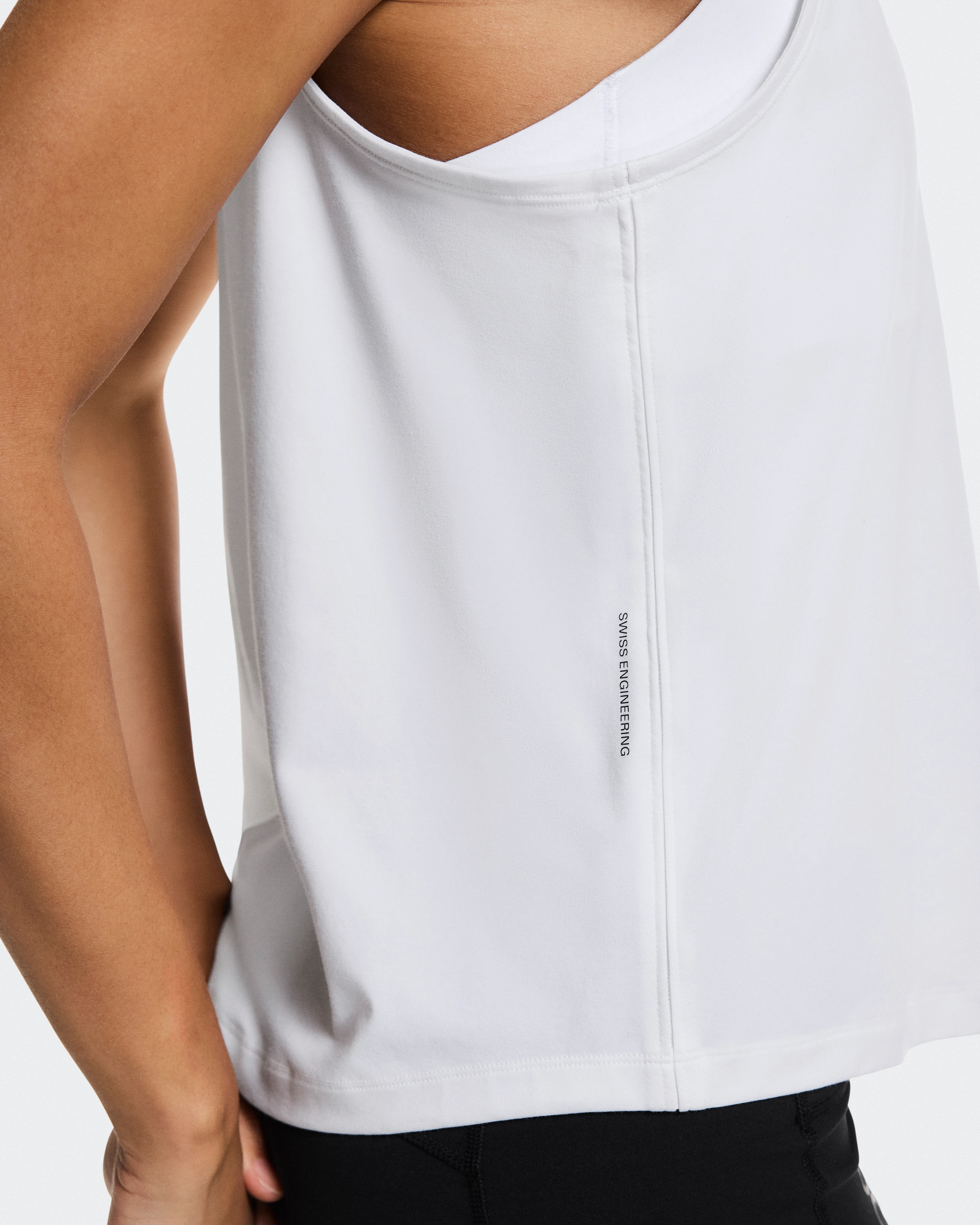 On Focus Tank White Femme Hauts et t-shirts