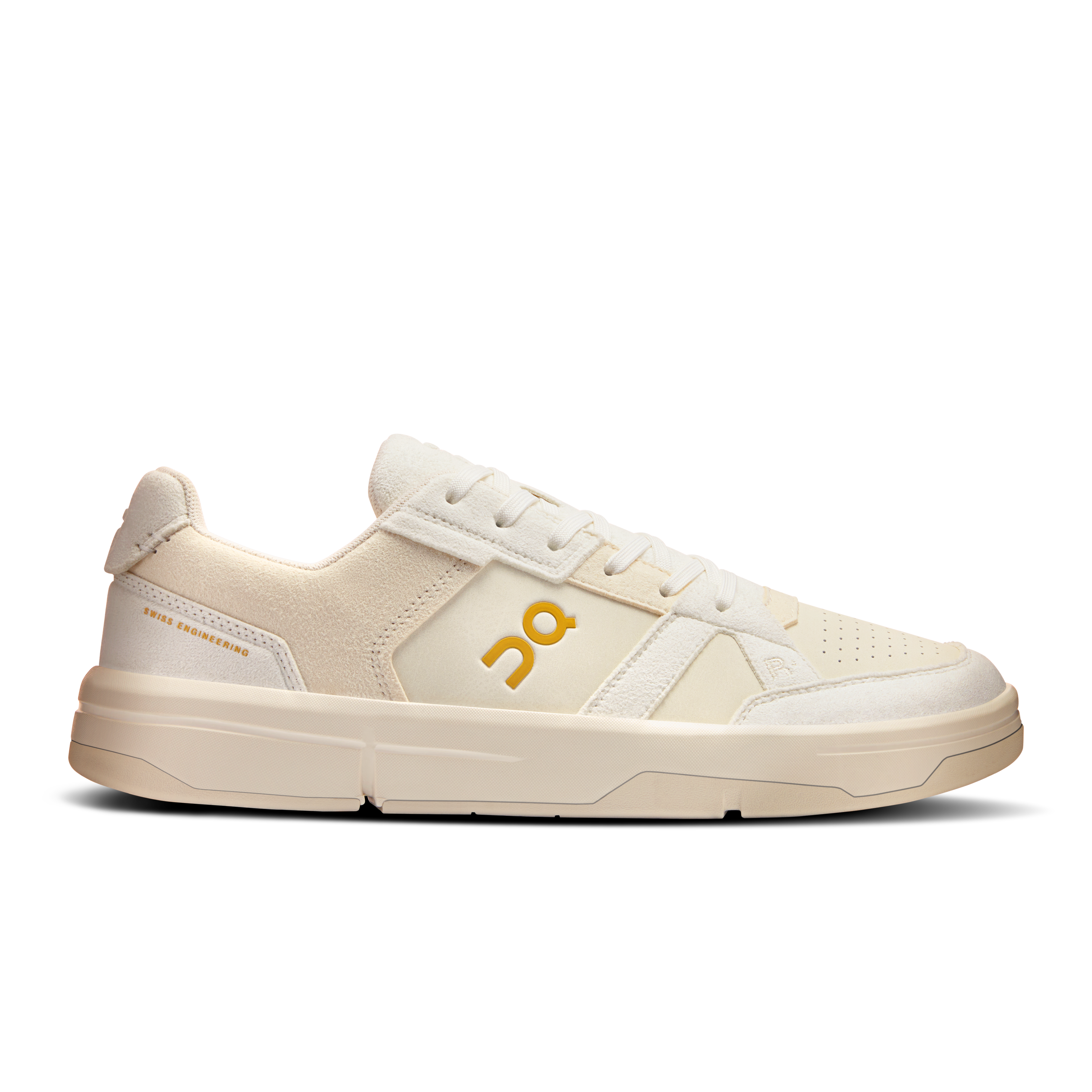 On THE ROGER Clubhouse Ace Ivory & Dew Homme – Quotidien, inspirée du tennis, CloudTec® dissimulée Chaussures