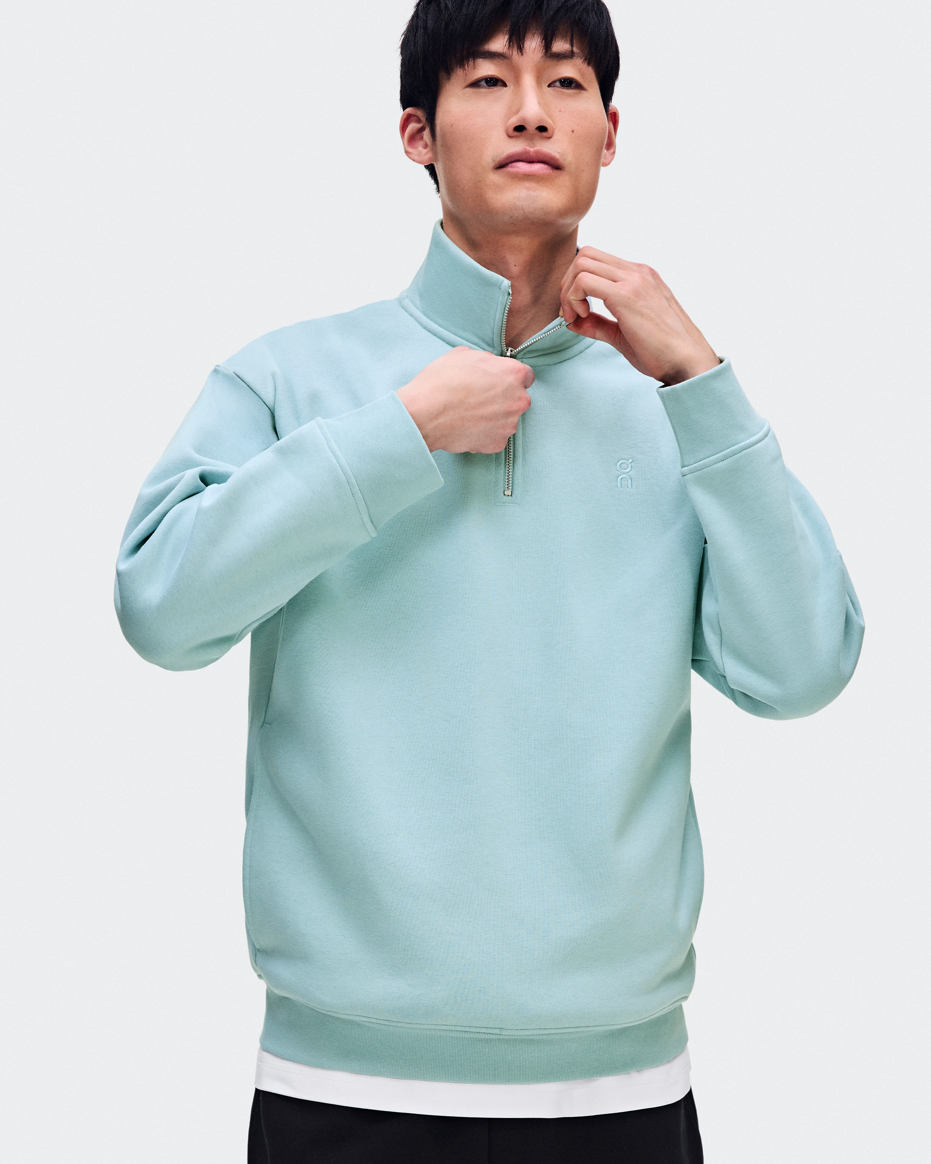On Club Collective 1/4 Zip Brook Homme Sweats à capuche et sweats