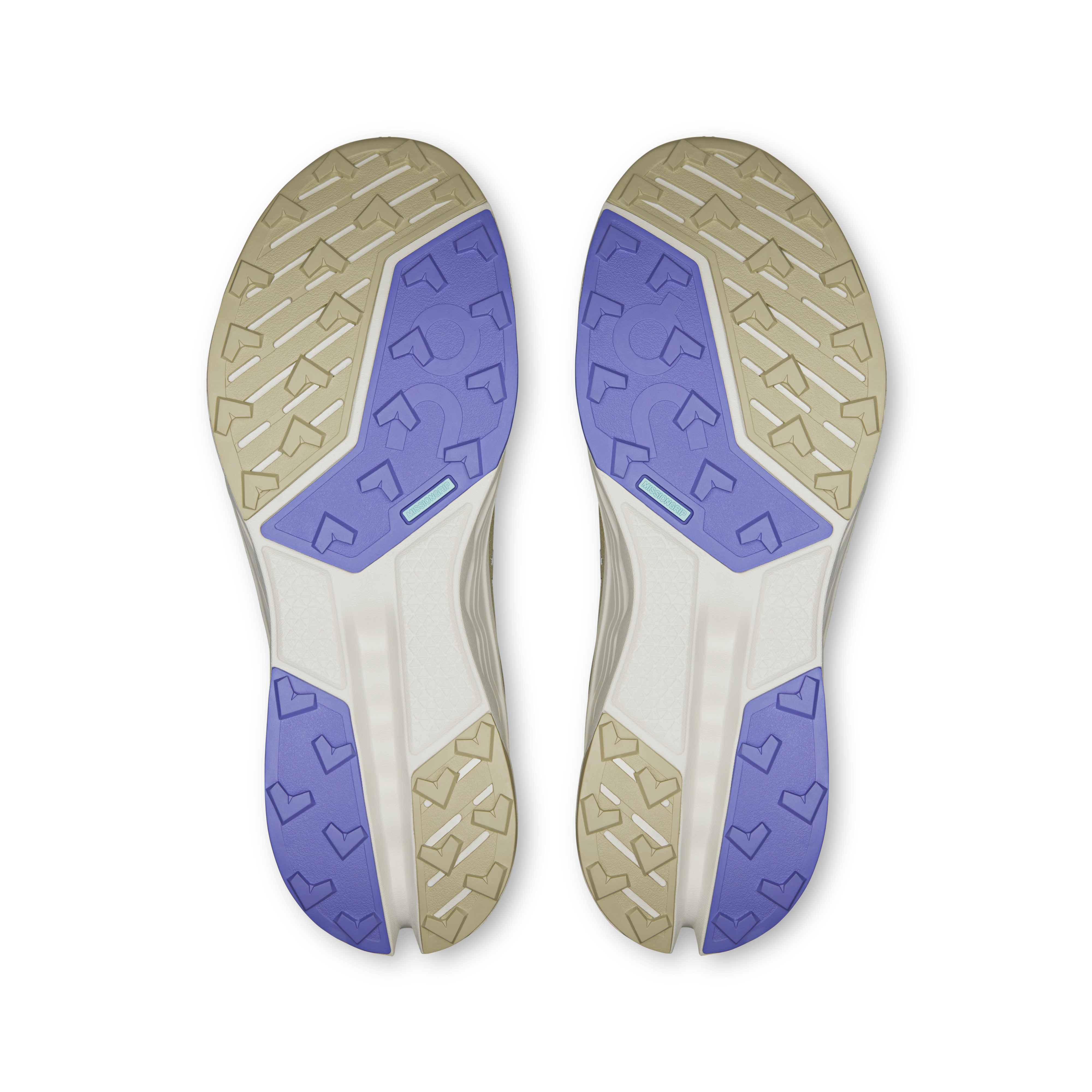 On Cloudsurfer Trail 2 Waterproof Ghost & Chalk Homme Running de trail Chaussures