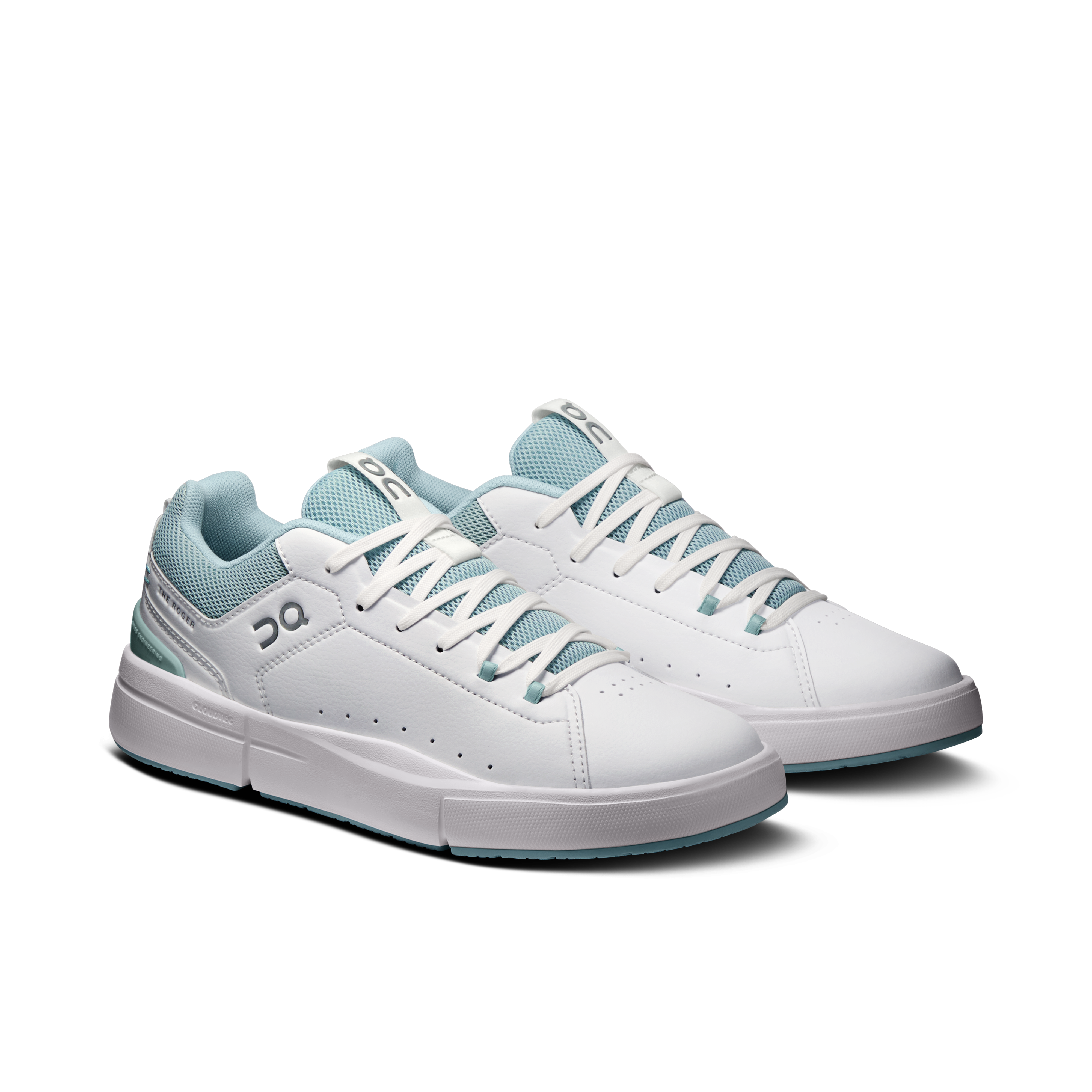 On THE ROGER Youth White & Brook Ados Tennis Chaussures