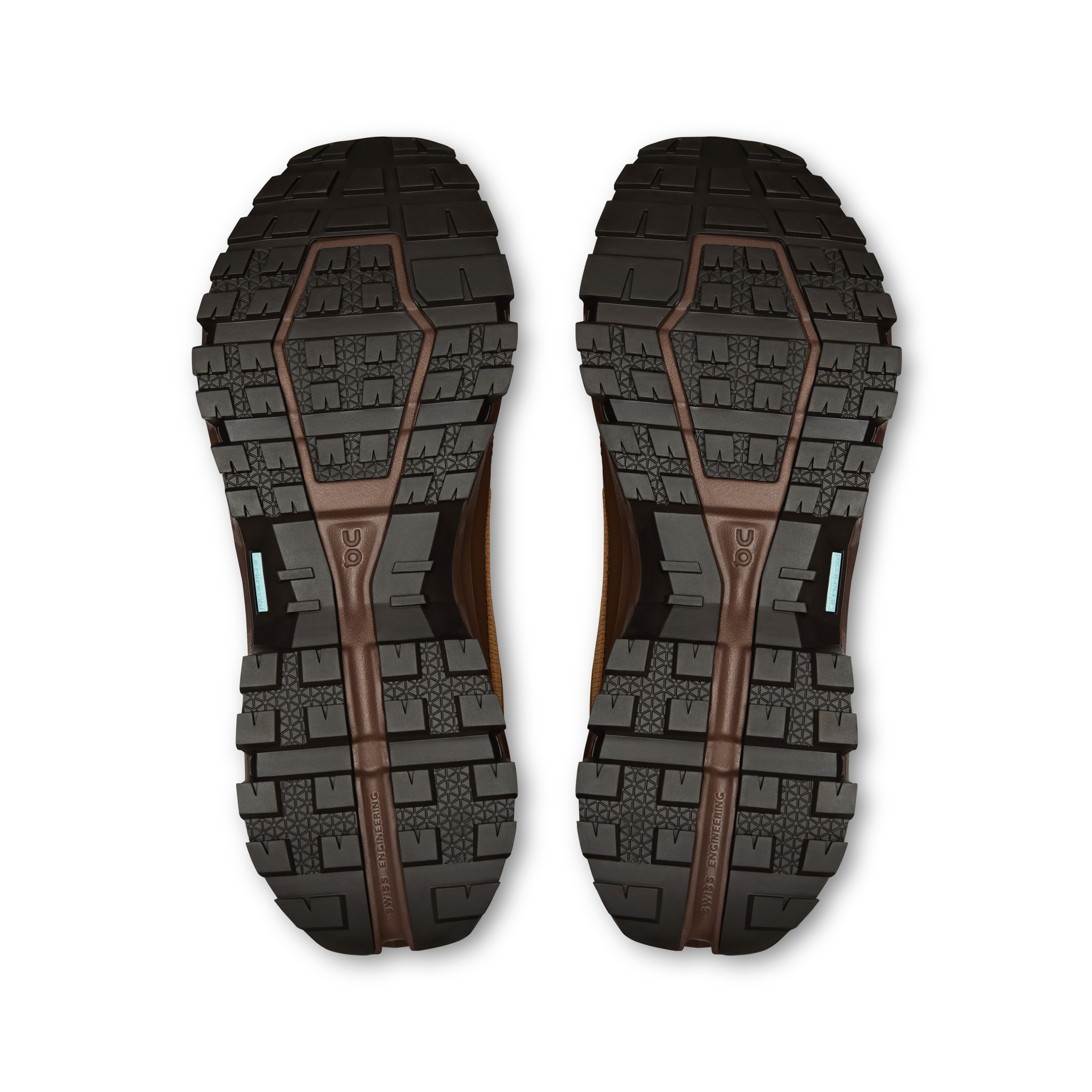 On Cloudrock Low Waterproof SHF Sphinx & Chestnut Femme Randonnée Chaussures
