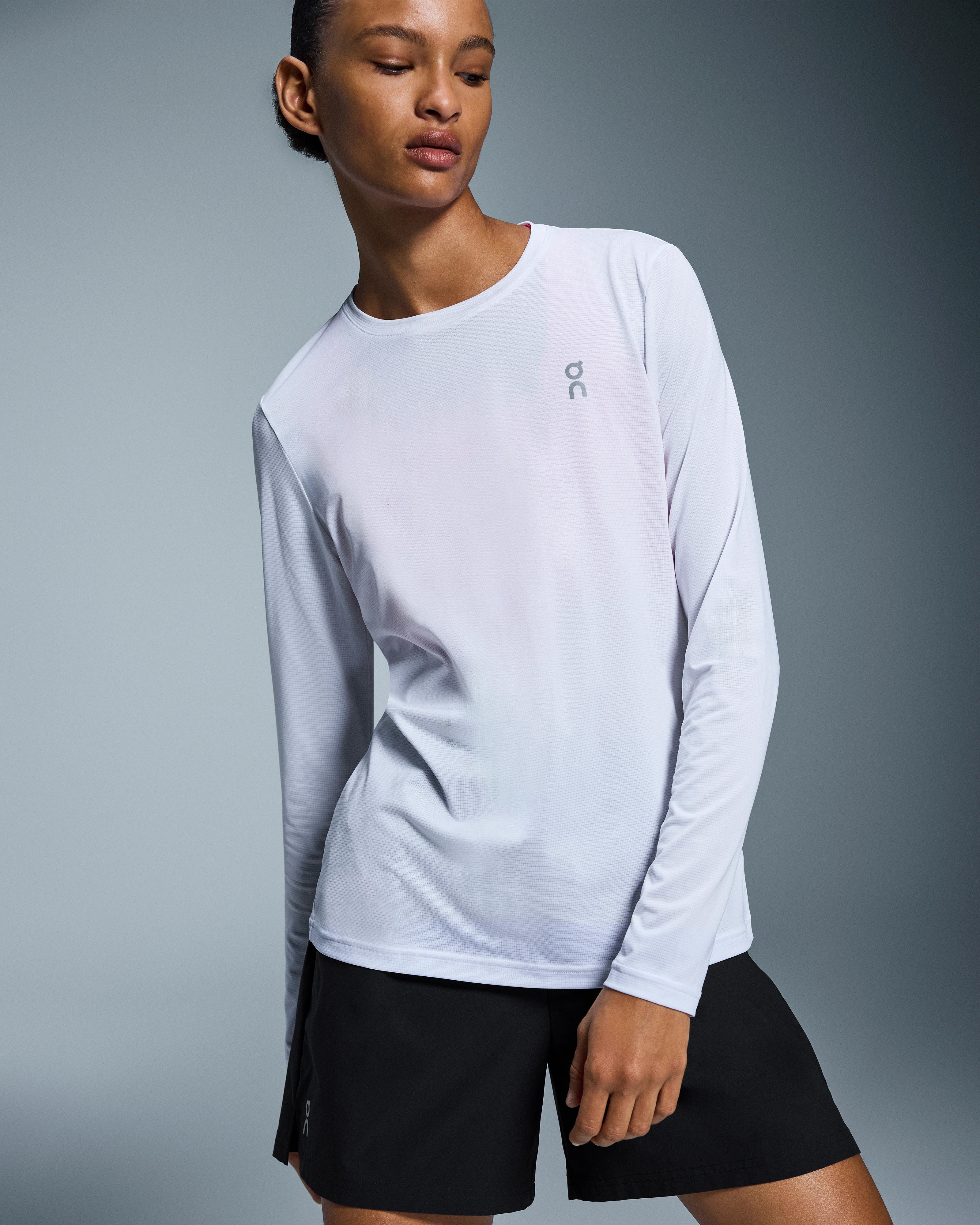 On Core Long-T White Femme Hauts et t-shirts