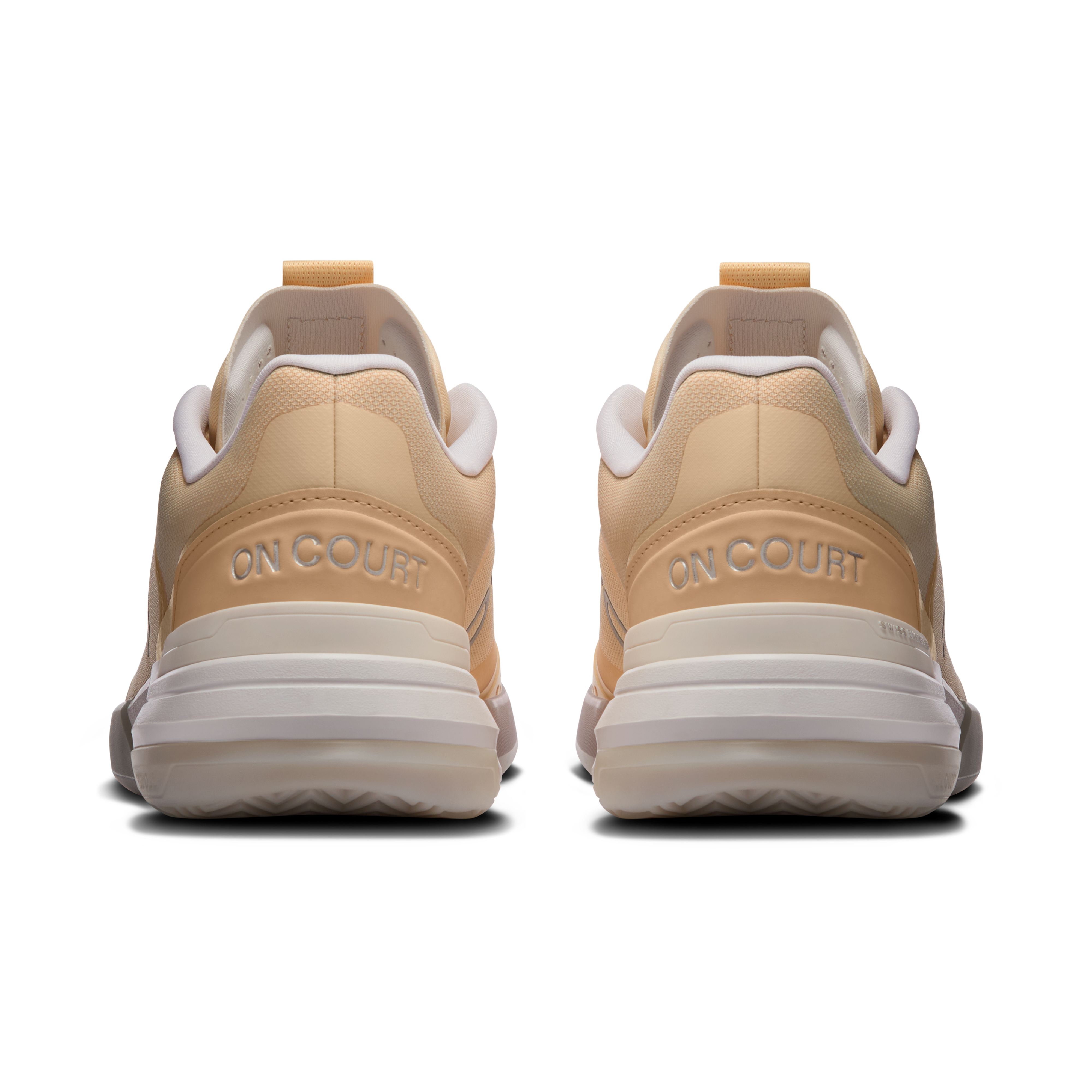 On THE ROGER Advantage Pro Blonde & Gardenia Femme Tennis Chaussures