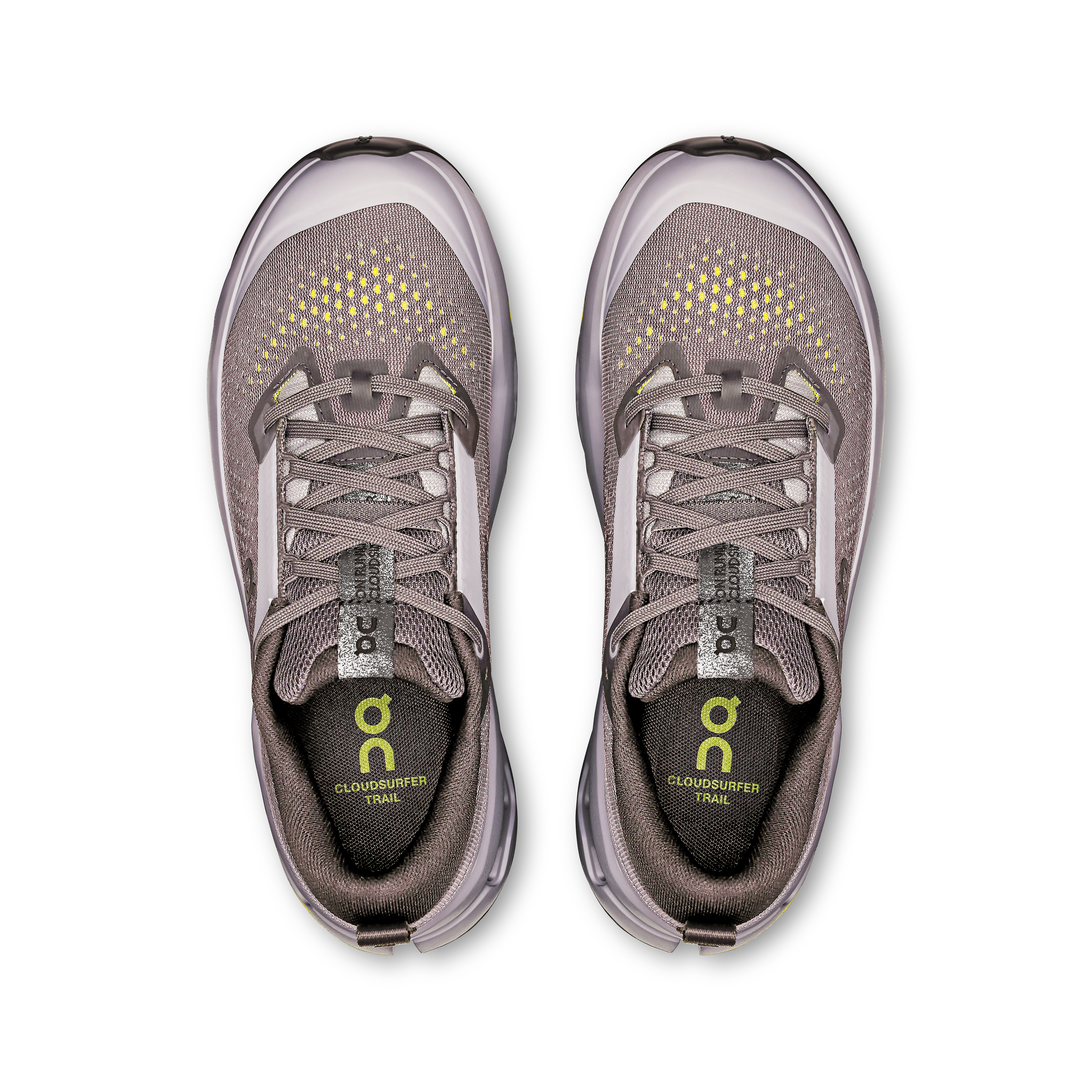 On Cloudsurfer Trail 2 Iron & Lilac Femme Running de trail Chaussures