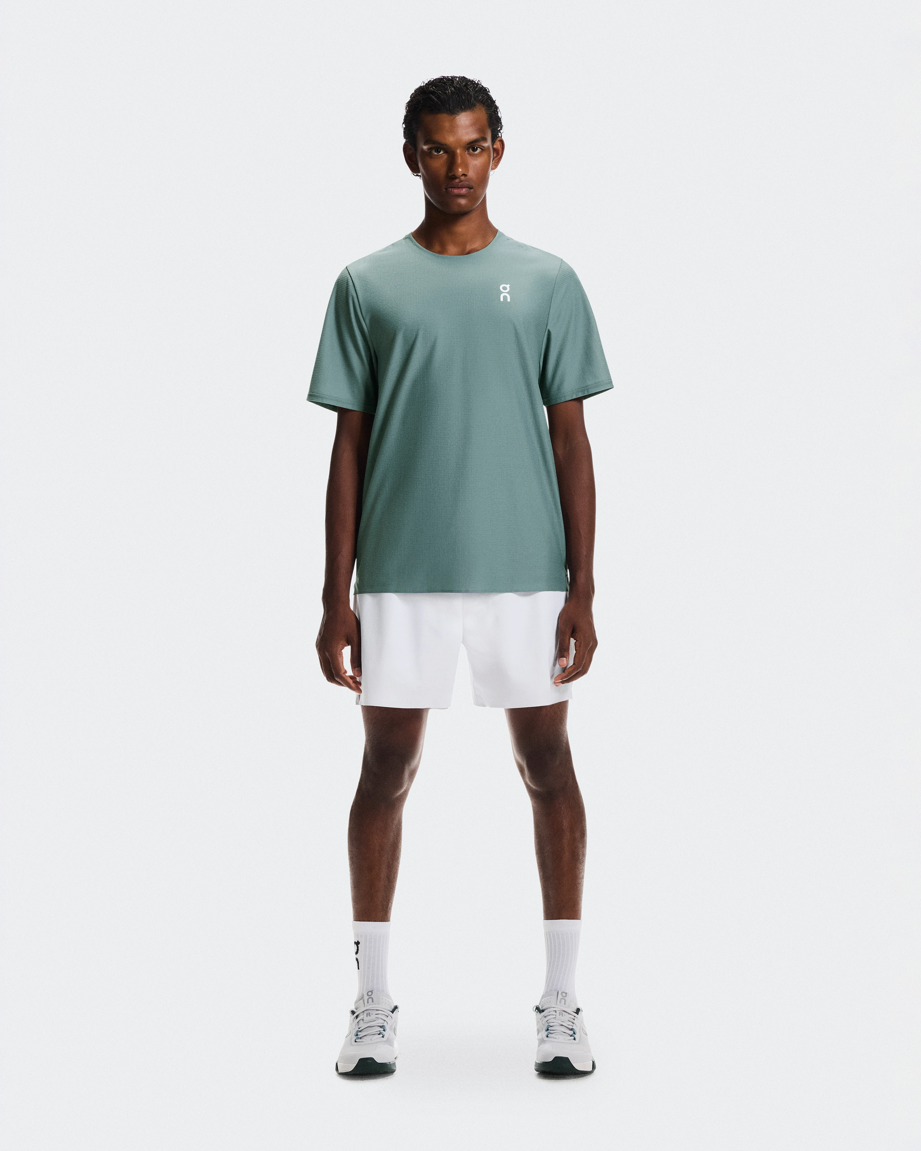 On 5" Court Shorts White Homme Shorts