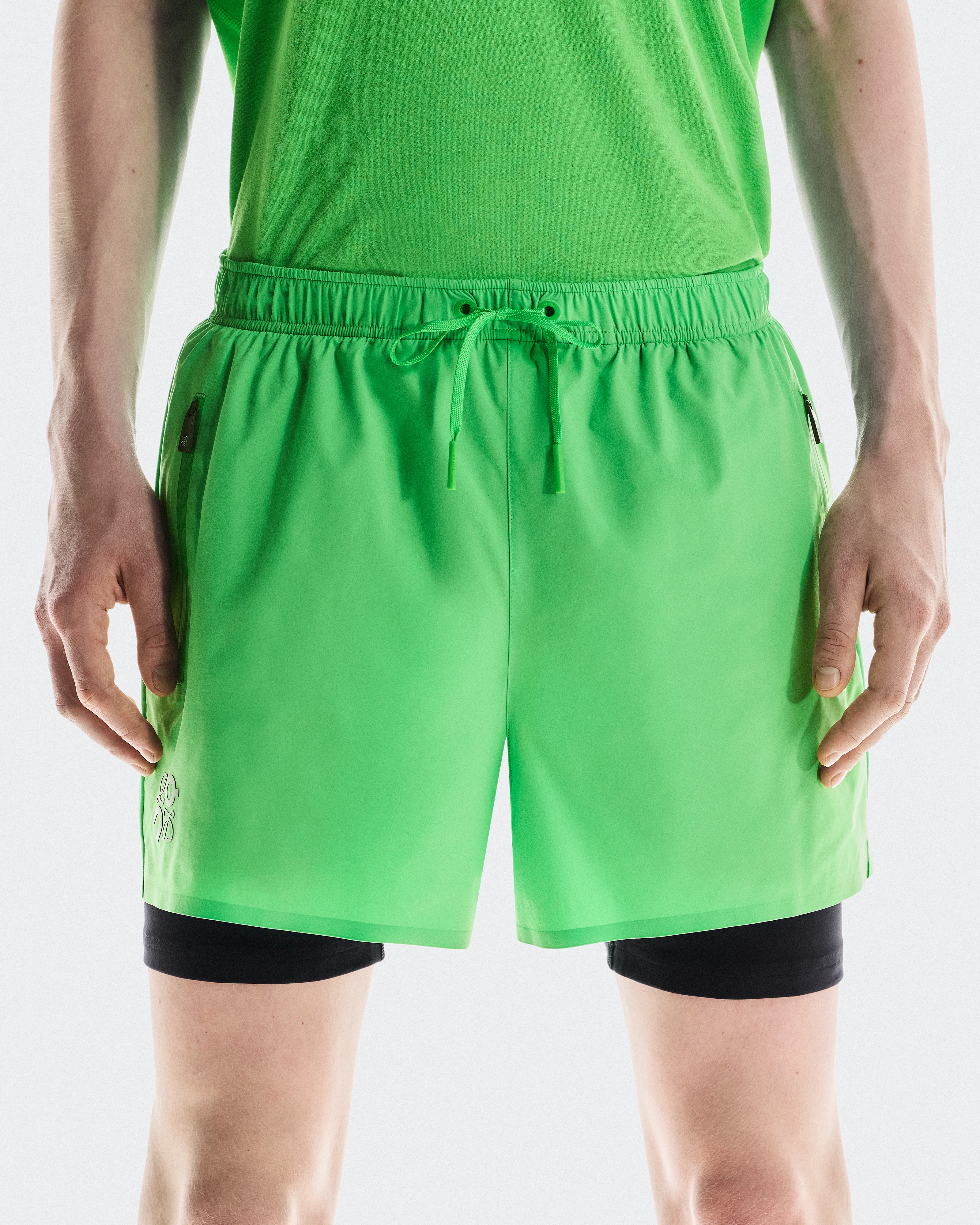 On Performance Shorts LOEWE Green Homme Shorts