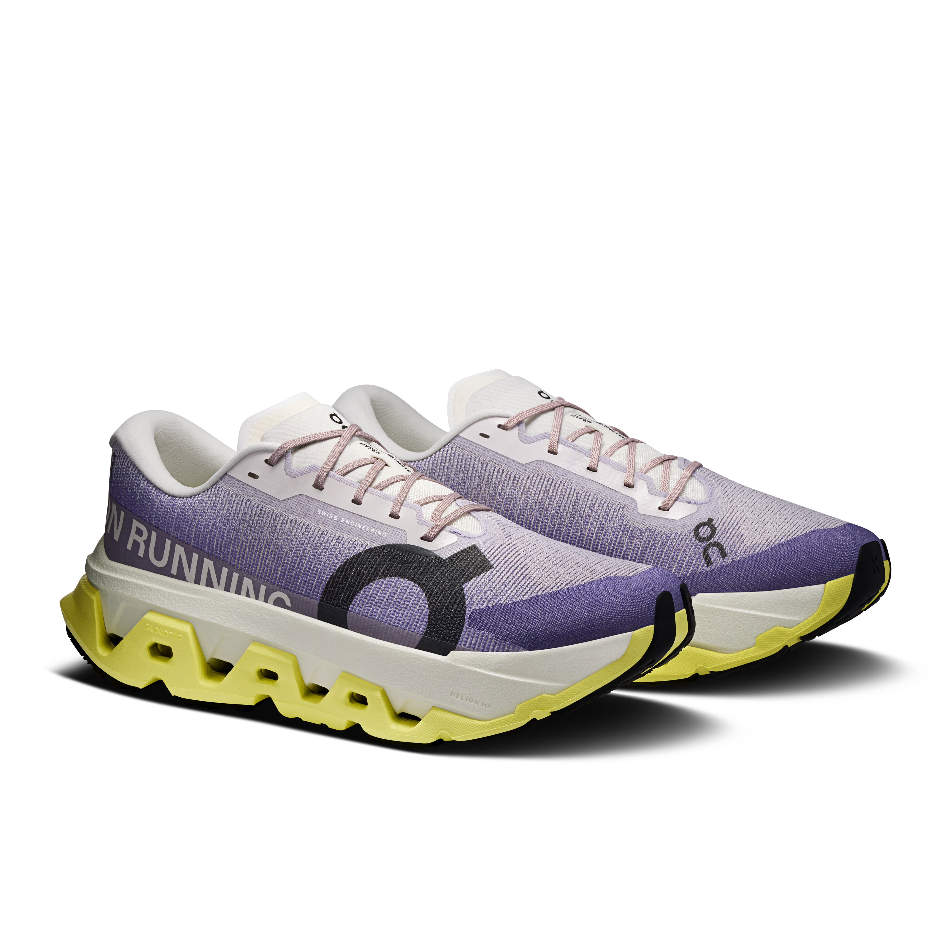 On Cloudmonster 3 Hyper Lily & Limelight Homme Running sur route Chaussures