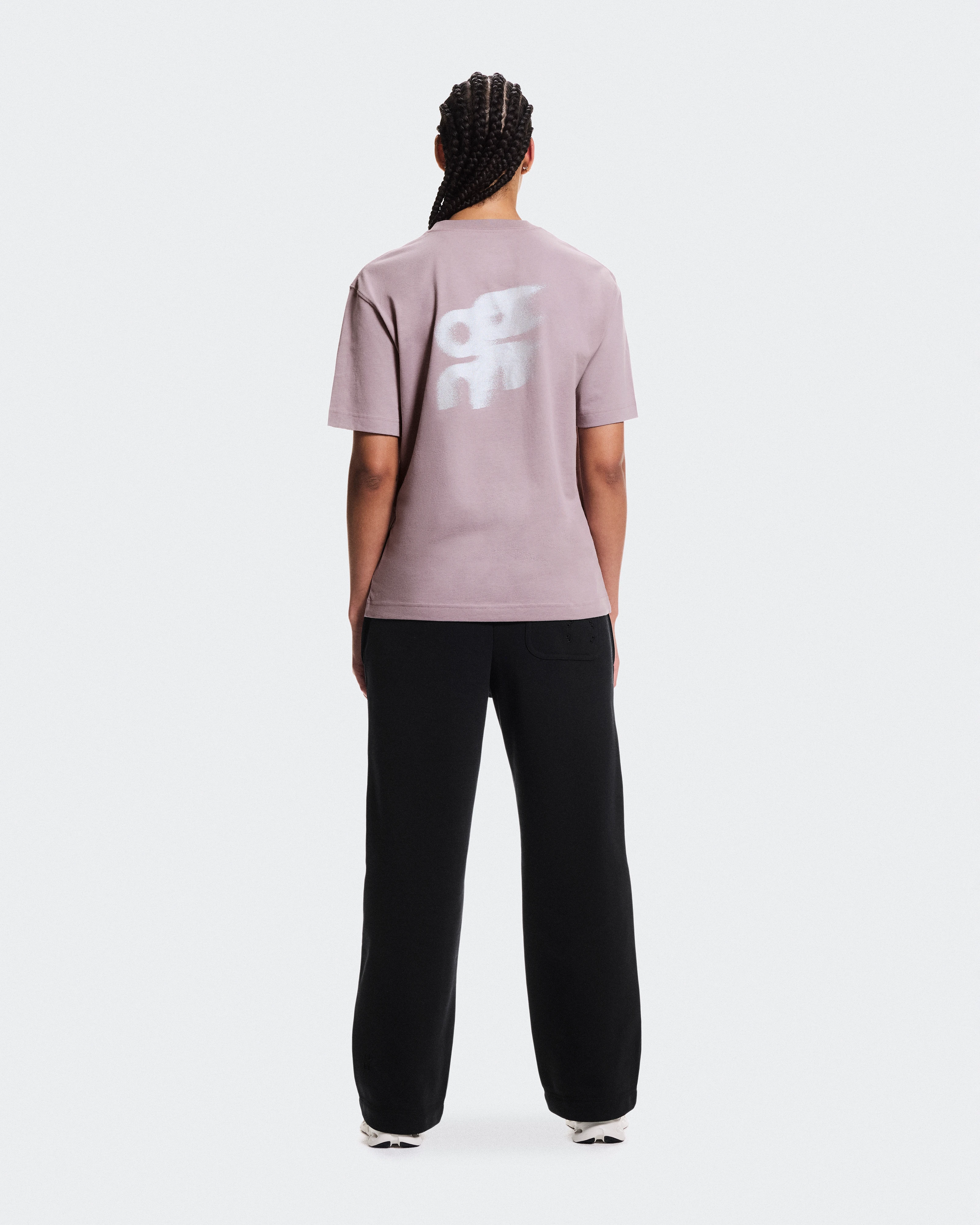 On Club-T Avant Heron Femme Hauts et t-shirts