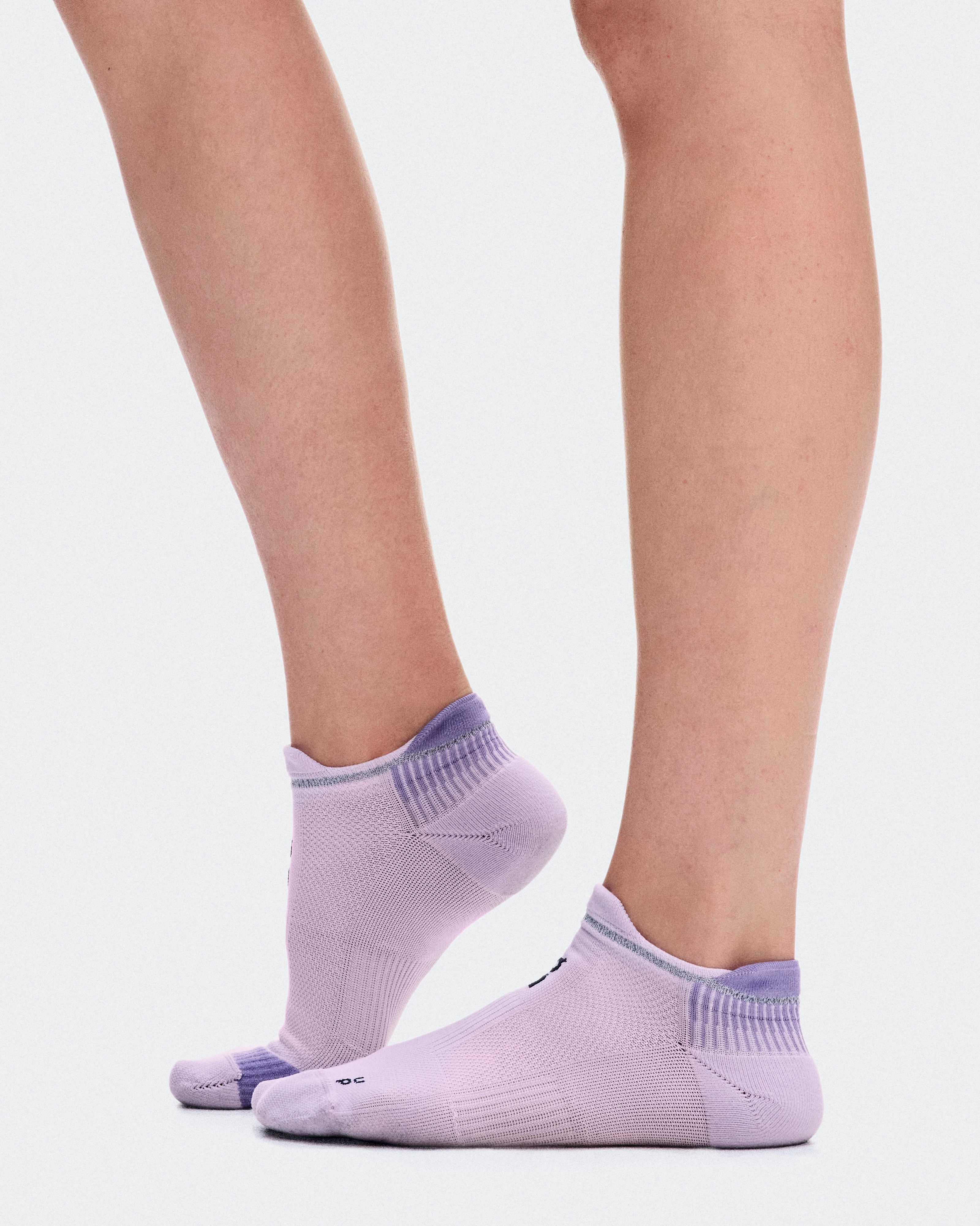 On Performance Run Sock Low Foxglove & Mallow Unisexe Chaussettes