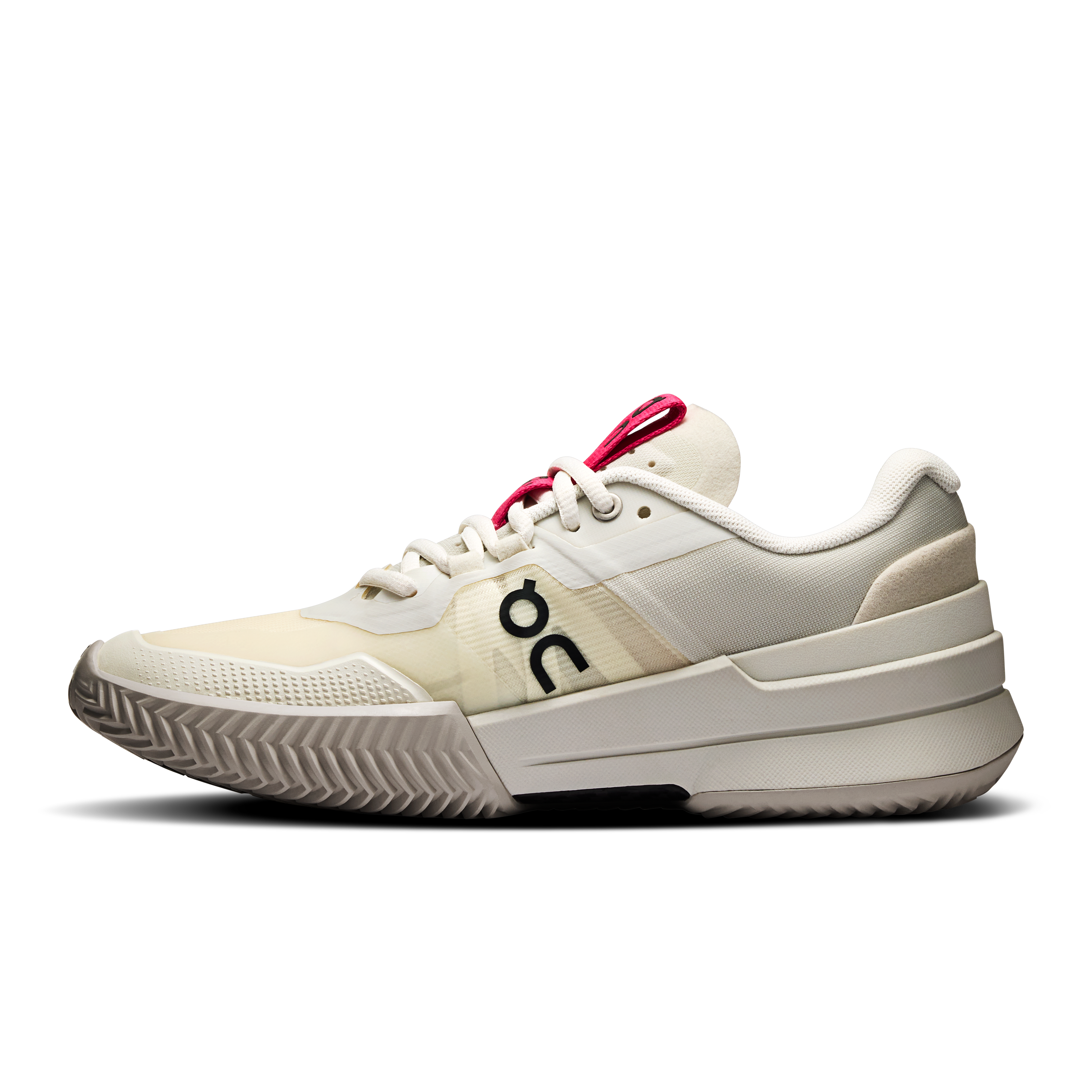 On THE ROGER Pro 2 Clay Ice & Pink Femme Tennis Chaussures