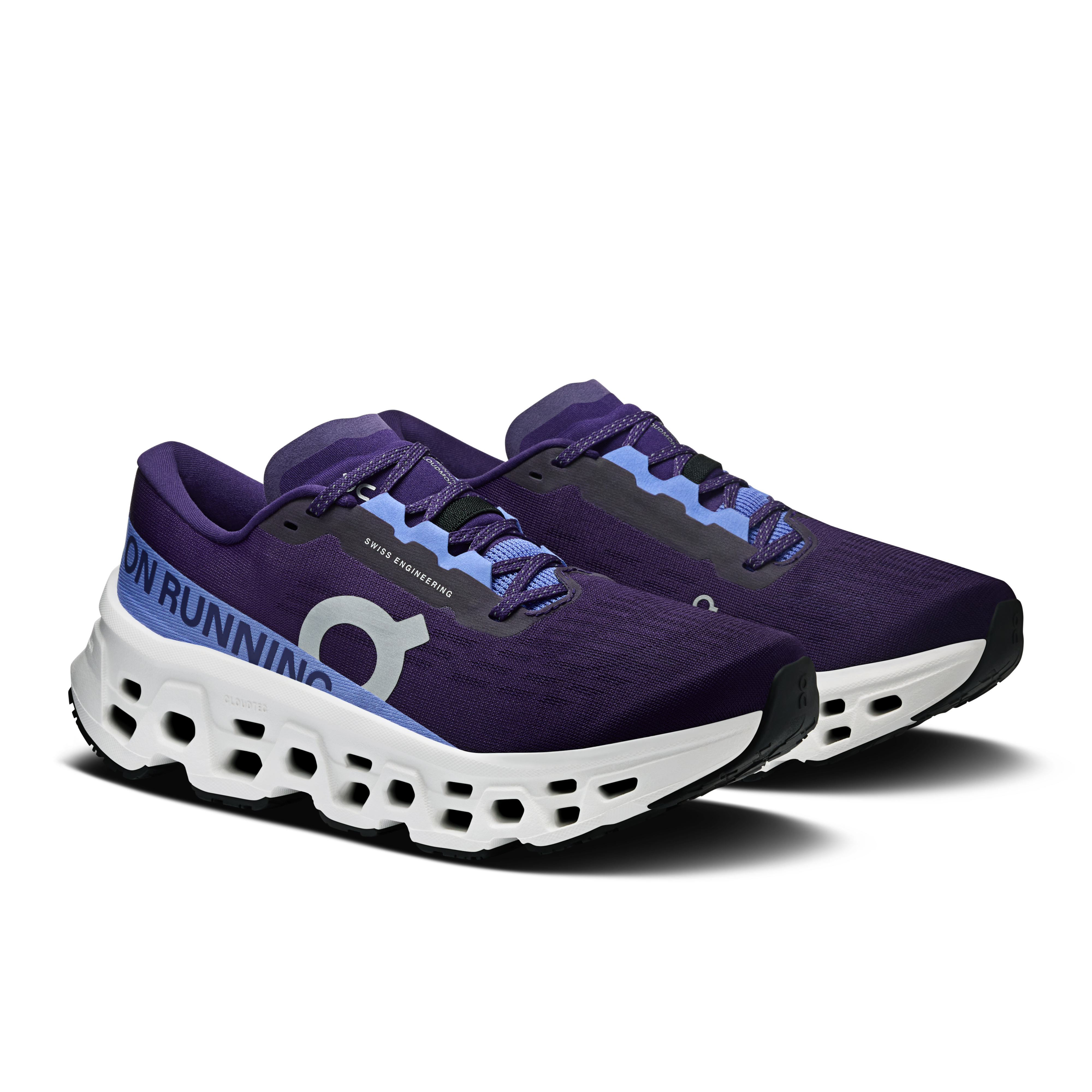 On Cloudmonster 3 Wide Nebula & Ivory Femme Running sur route Chaussures