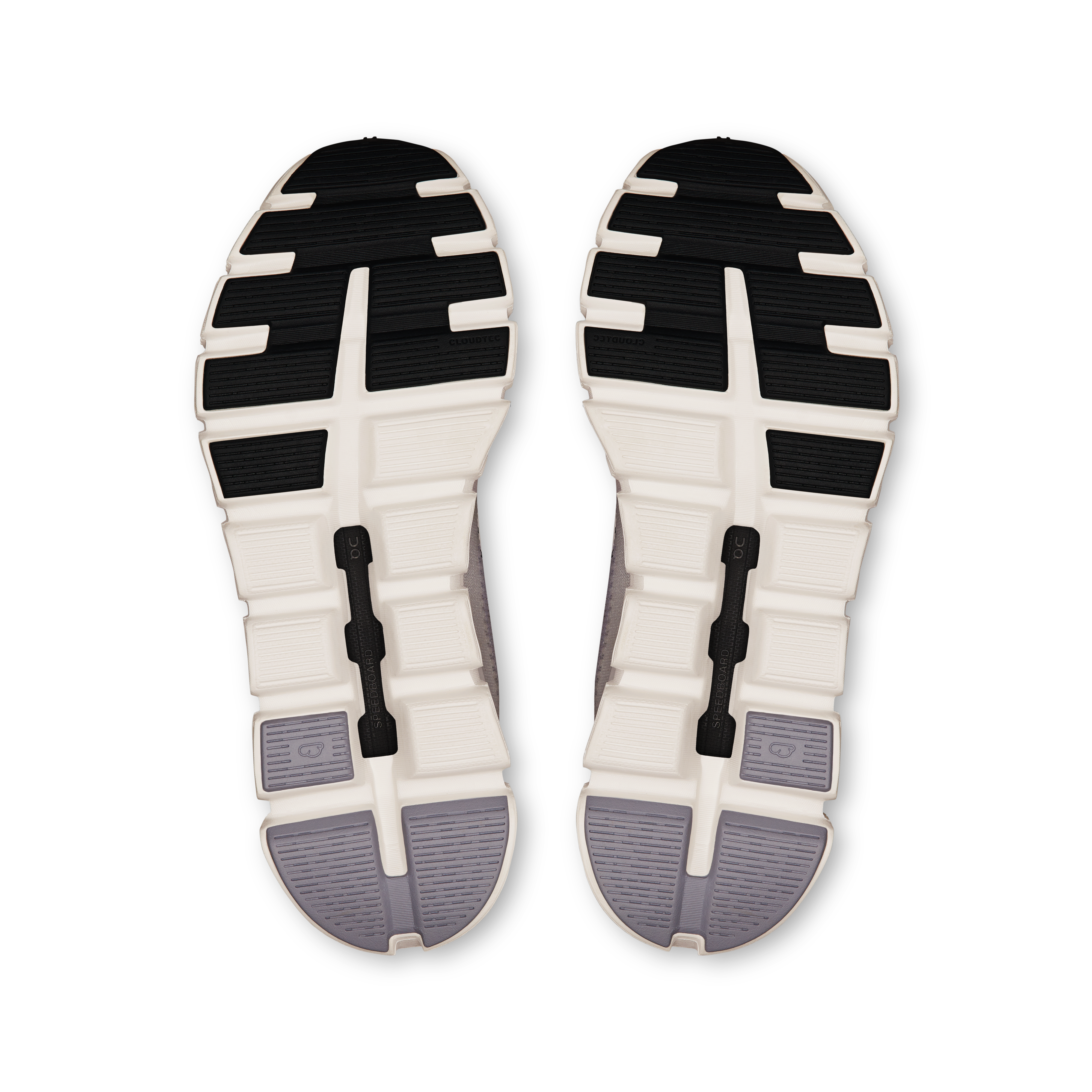 On Cloud 6 Push Lilac & Black Femme Active Life Chaussures